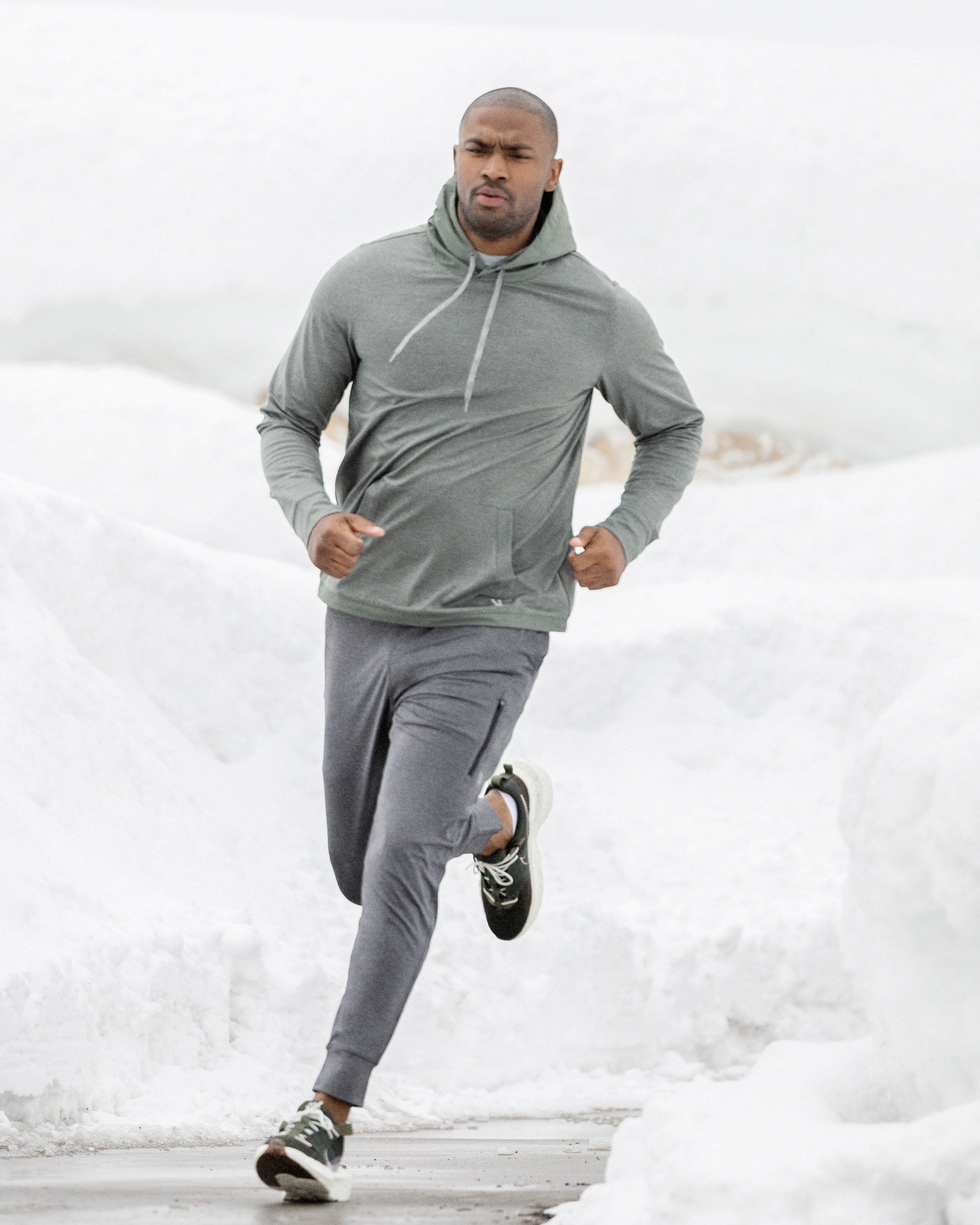 Sunday Element Hoodie | Dusty Pine Heather - Image 5