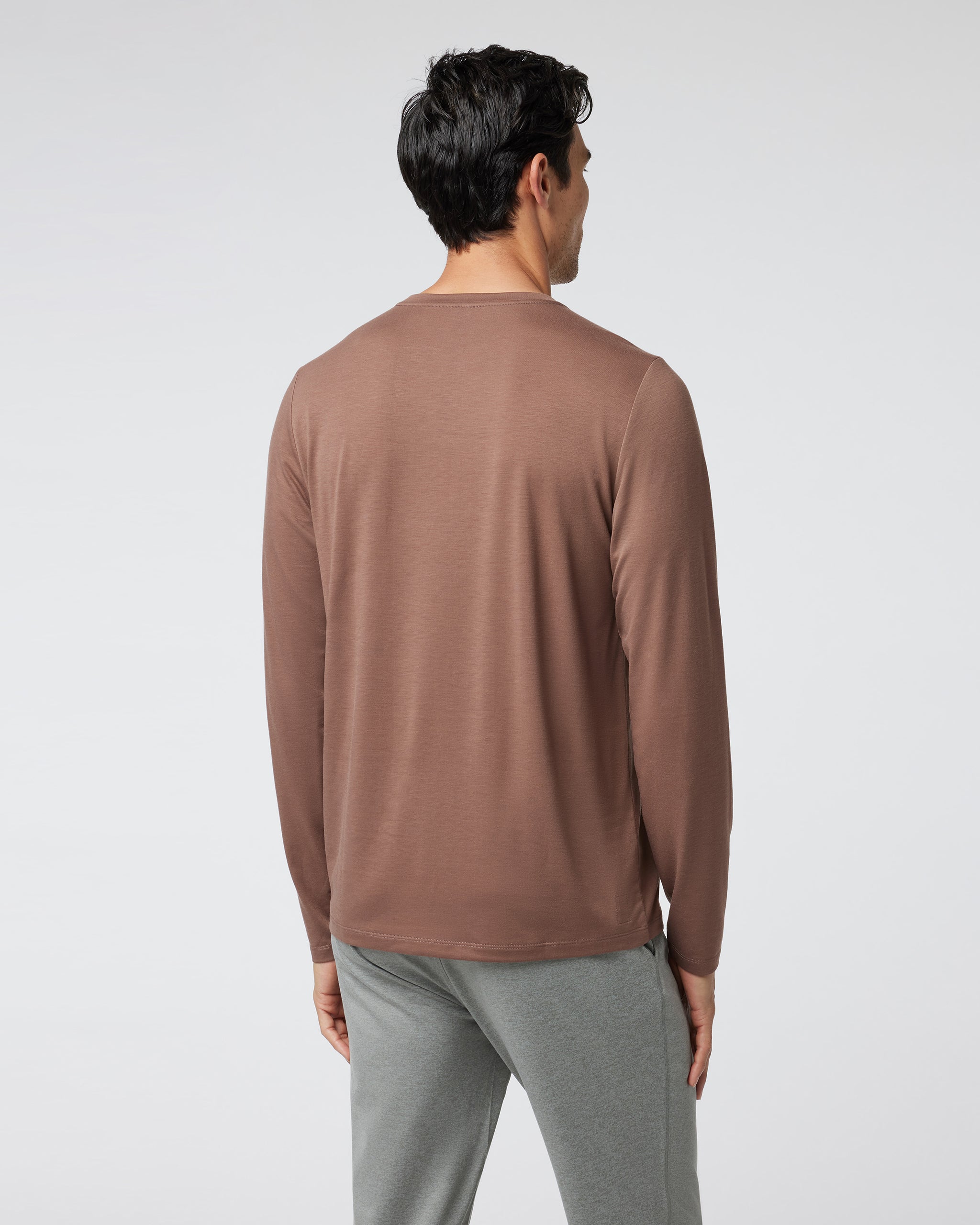 Long Sleeve Current Tech Tee | Clove - Image 2