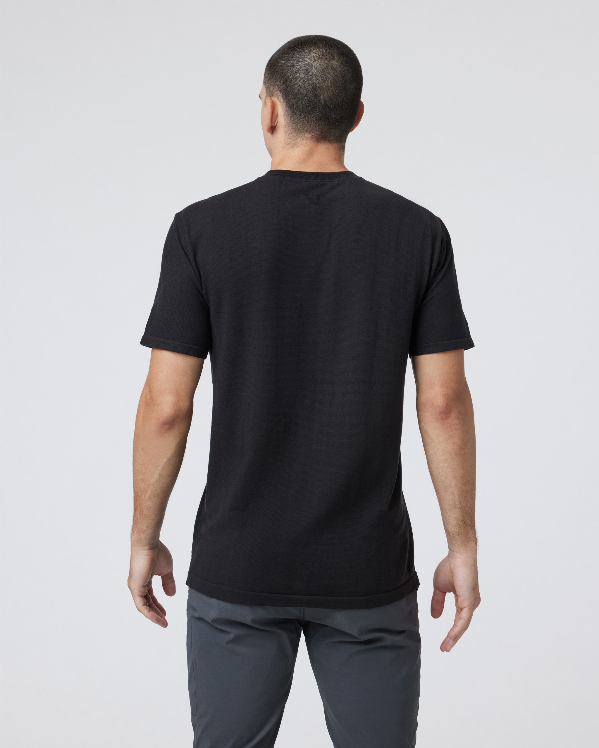 Weston Seamless Tee | Black - Image 3