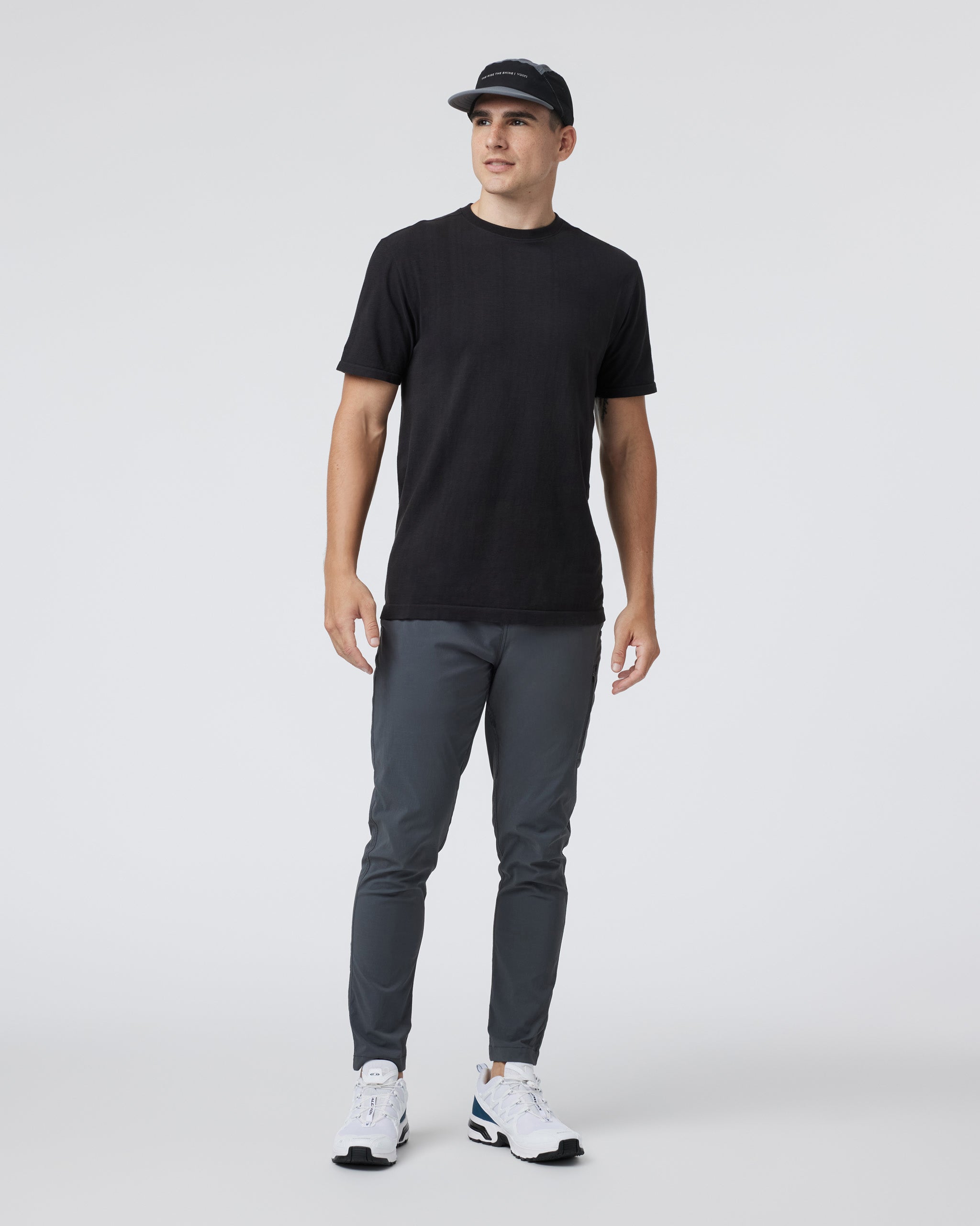 Weston Seamless Tee | Black - Image 5
