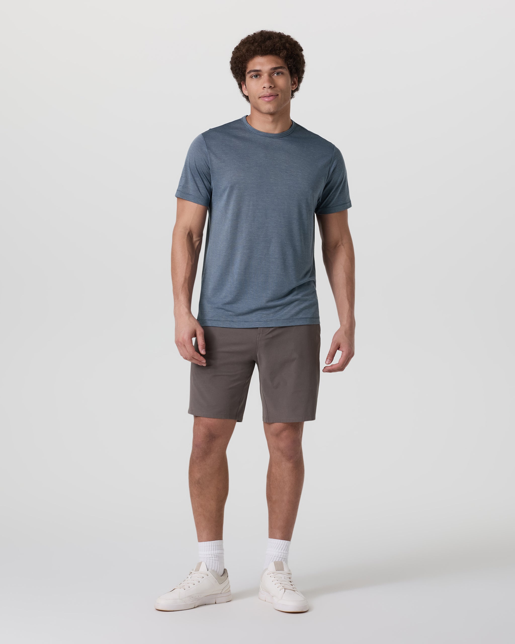 Short Sleeve Marina Stripe Tee | Navy - Image 4