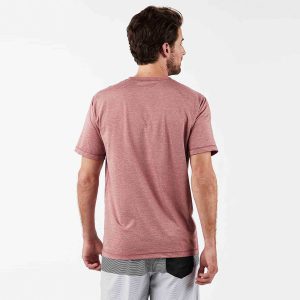 Tradewind Performance Tee | Saltwater Red Heather