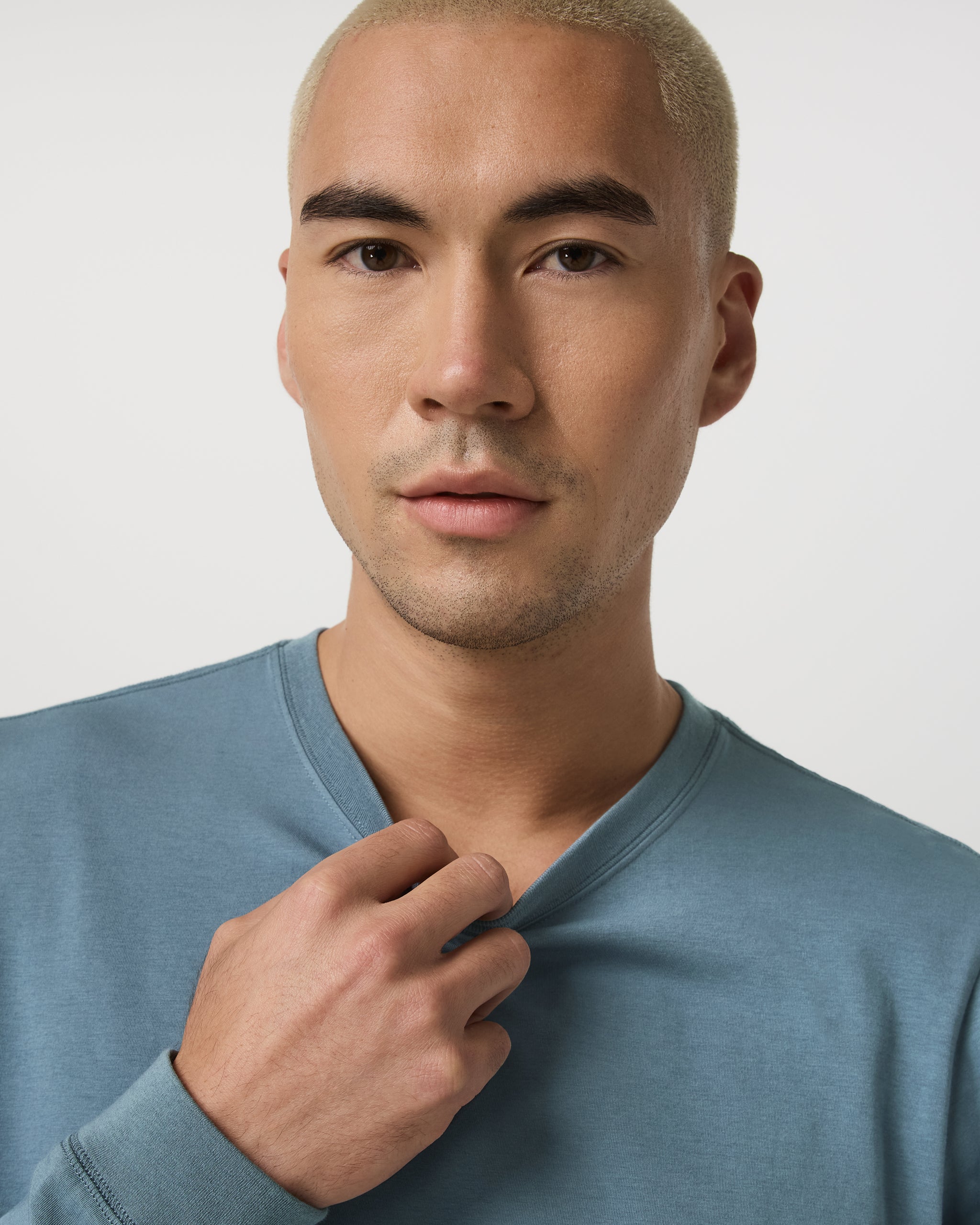 Long Sleeve Tuvalu Tee | Abyss - Image 2