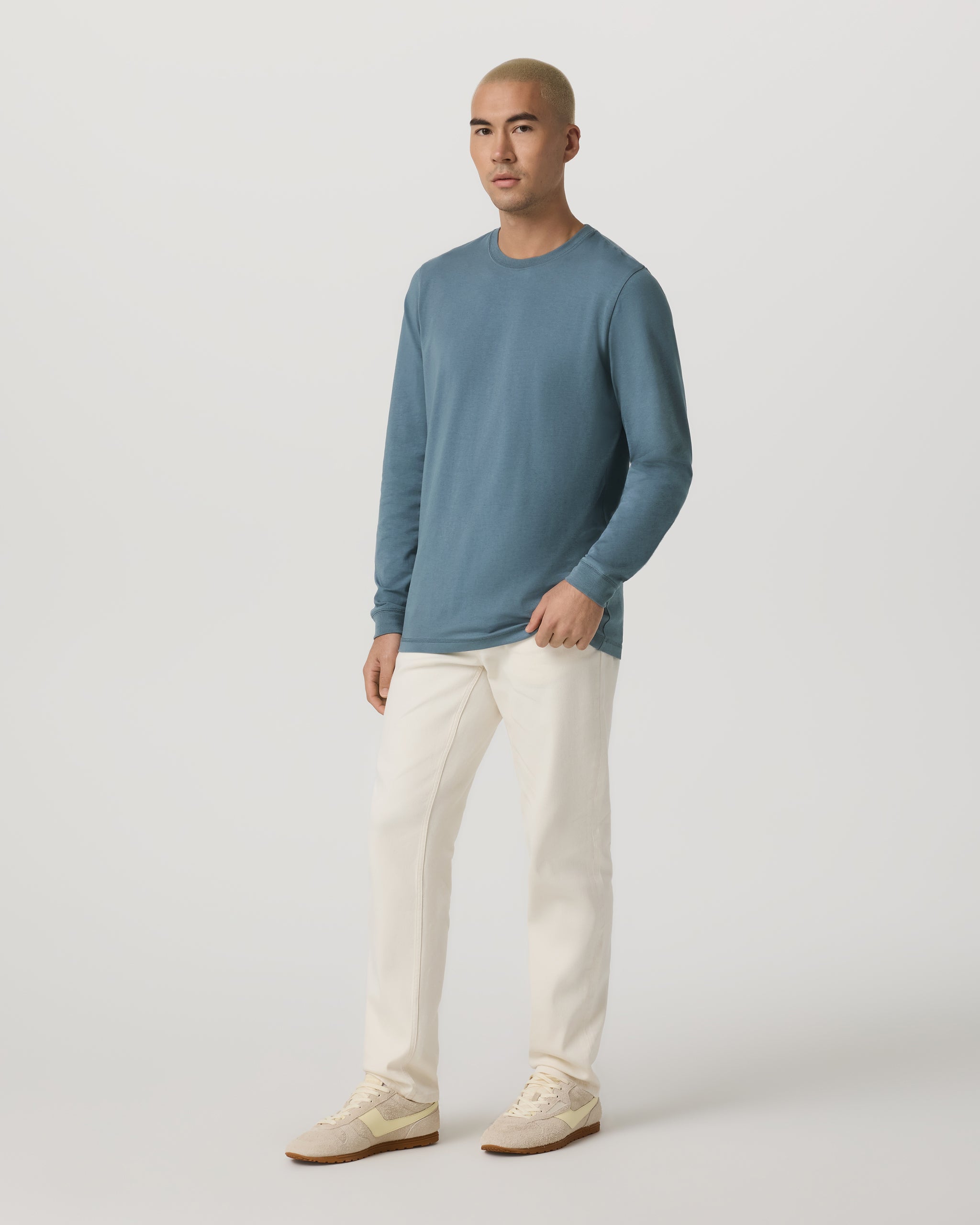 Long Sleeve Tuvalu Tee | Abyss - Image 4