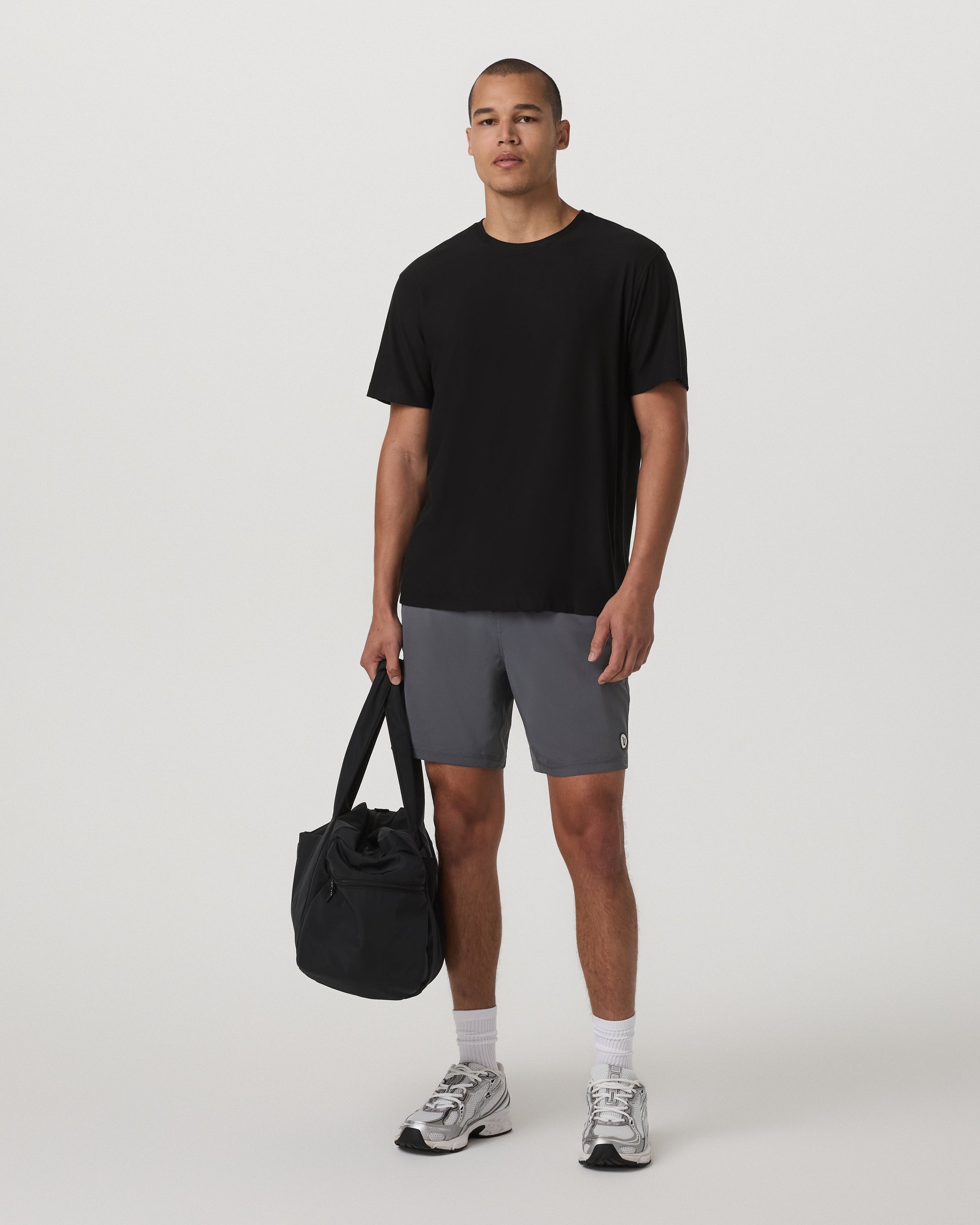 Short Sleeve Strato Tech Tee - Relaxed Fit | Black - Image 4