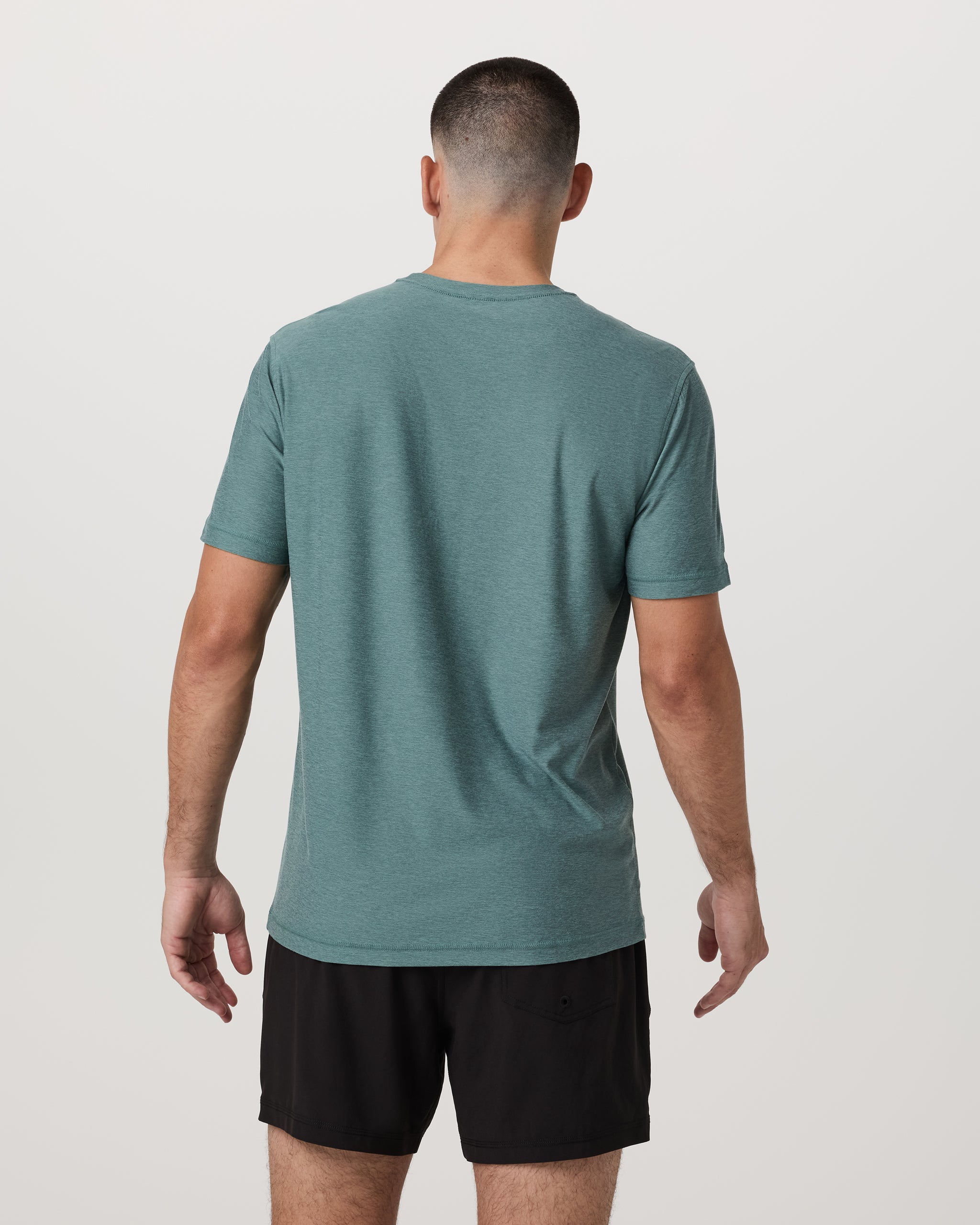 Strato Tech Tee | Bluegrass Heather - Image 3