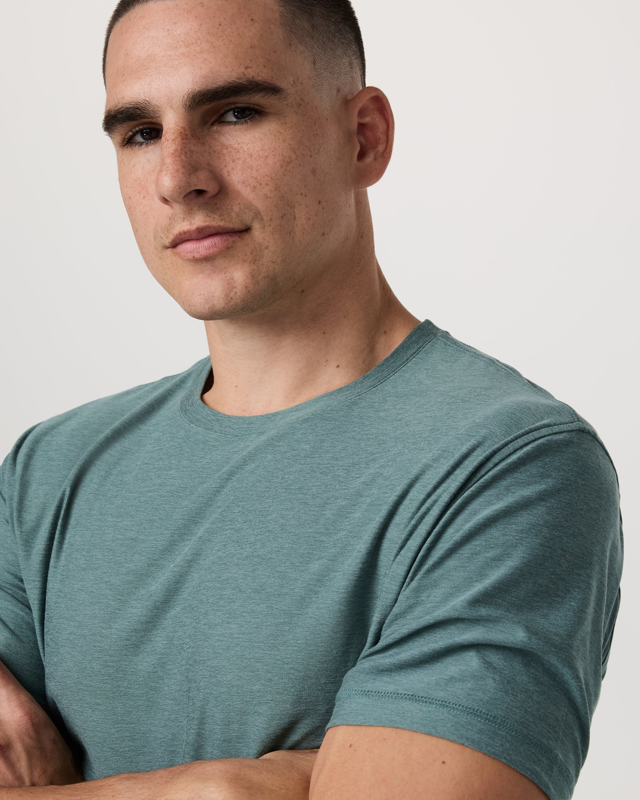 Strato Tech Tee | Bluegrass Heather - Image 2