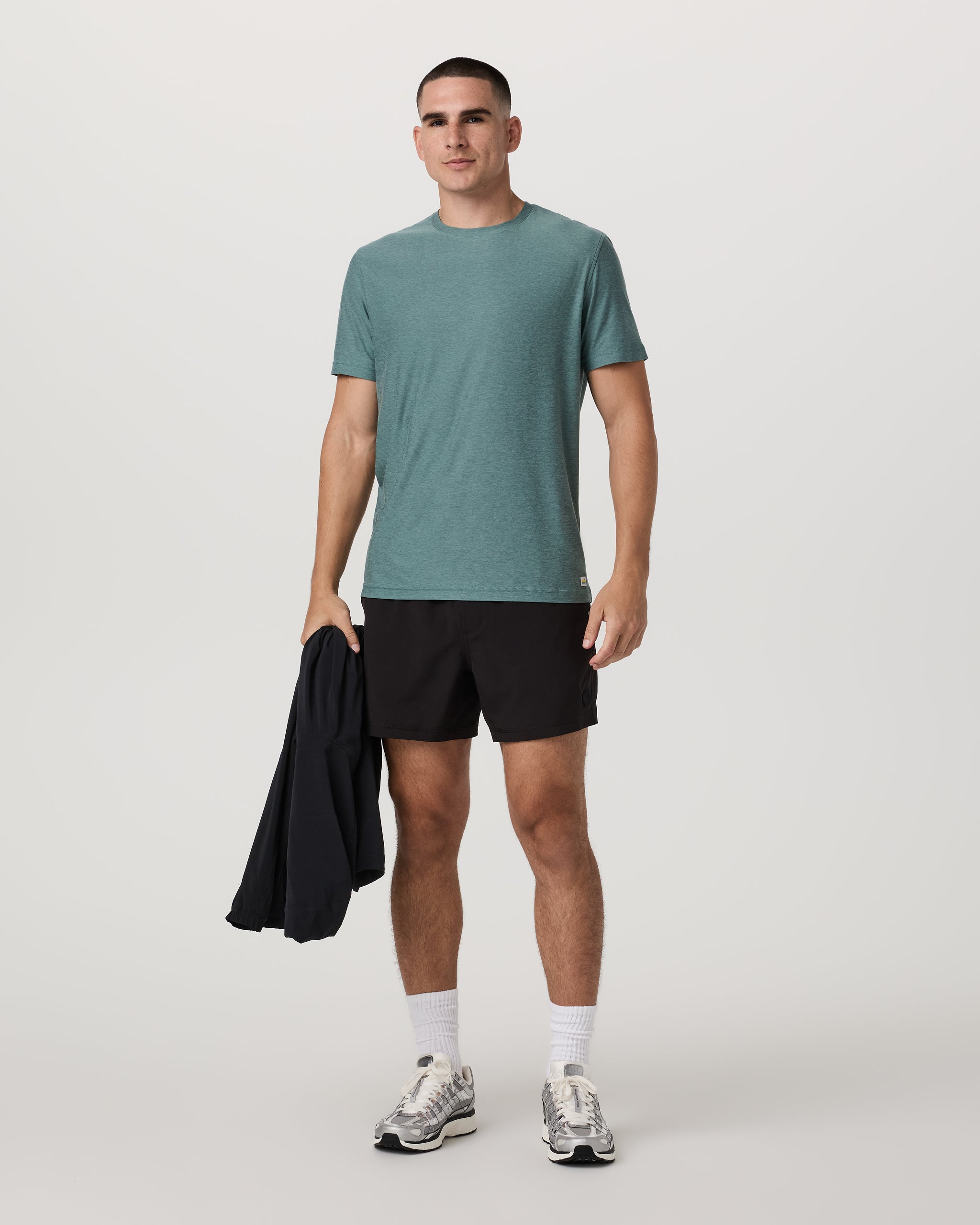 Strato Tech Tee | Bluegrass Heather - Image 4