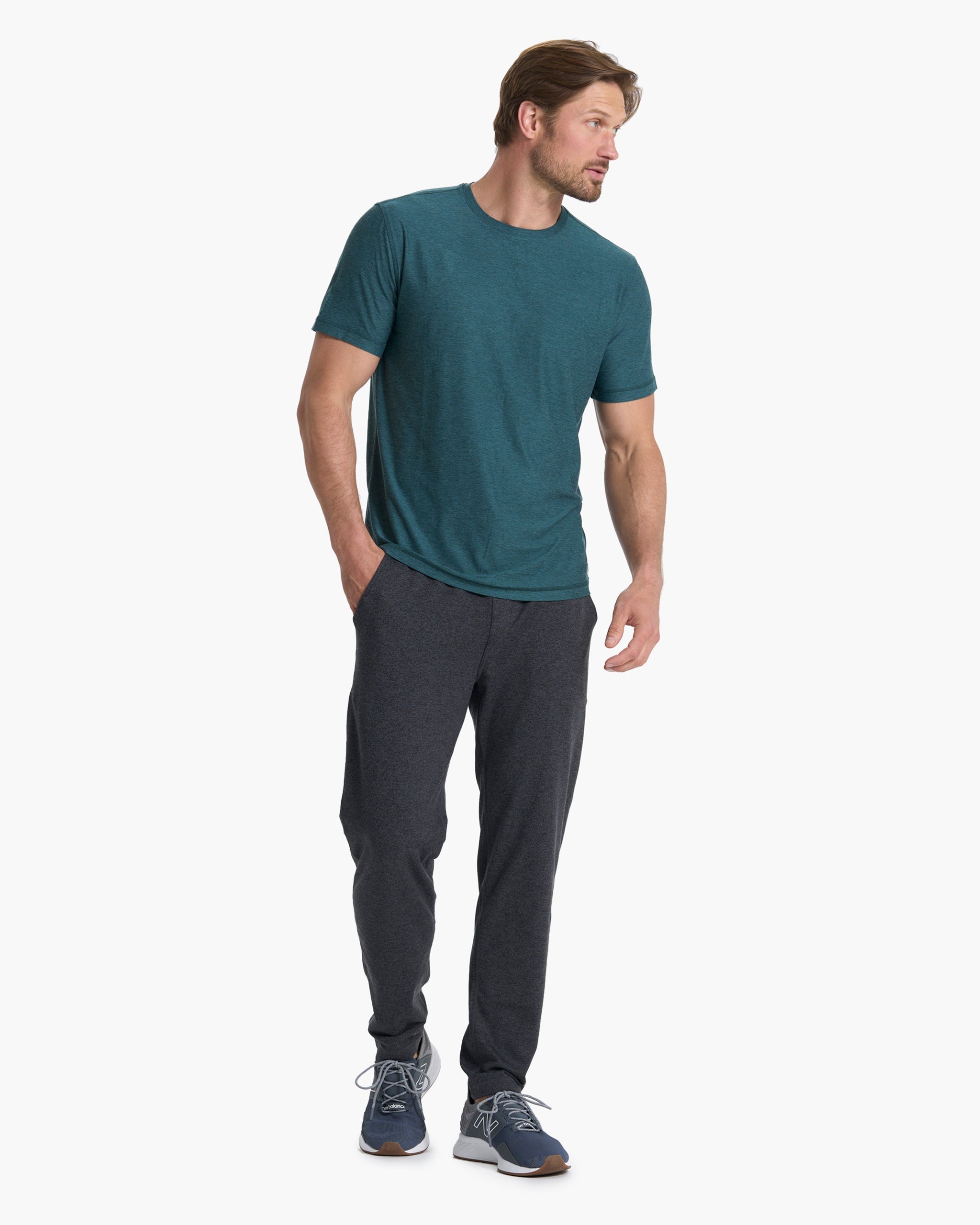 Strato Tech Tee | Beryl Heather - Image 4