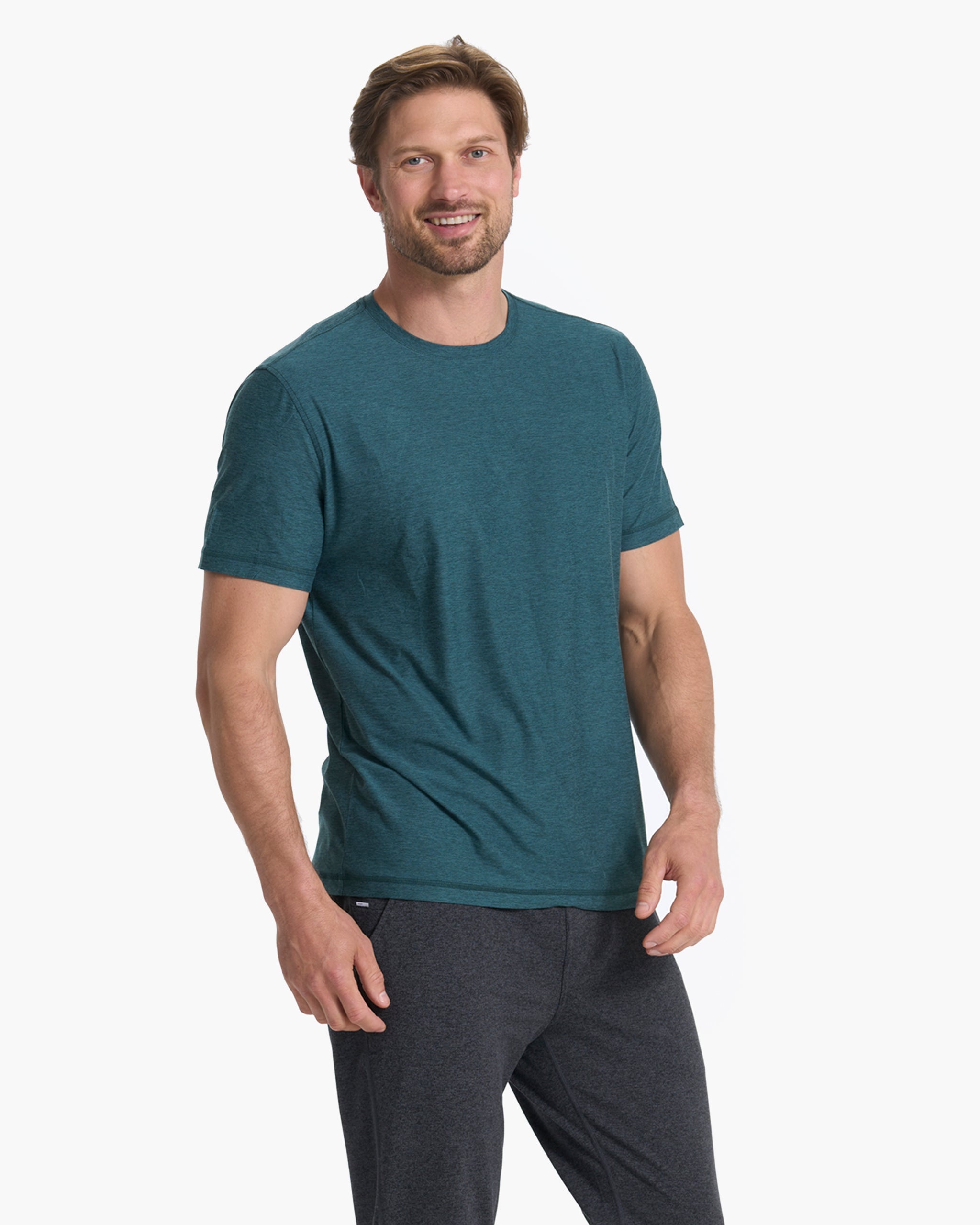 Strato Tech Tee | Beryl Heather - Image 2