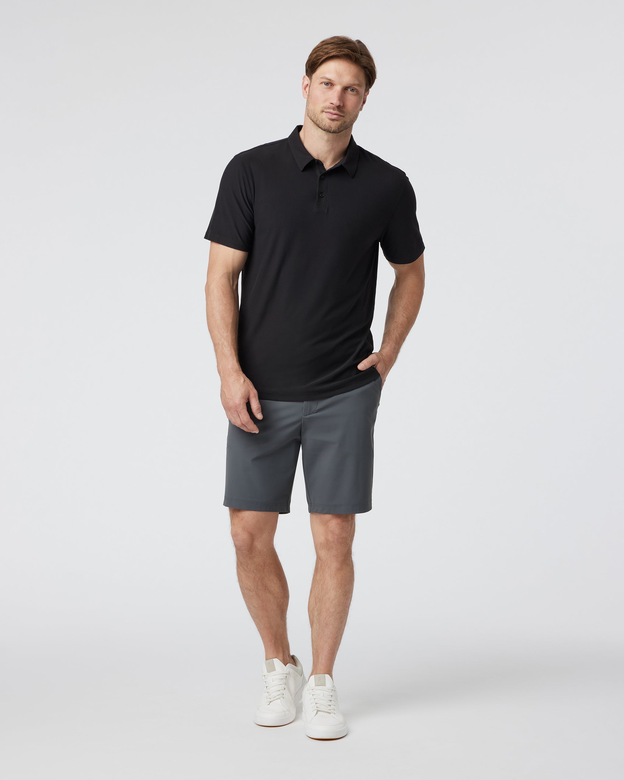 Strato Tech Polo | Black - Image 3