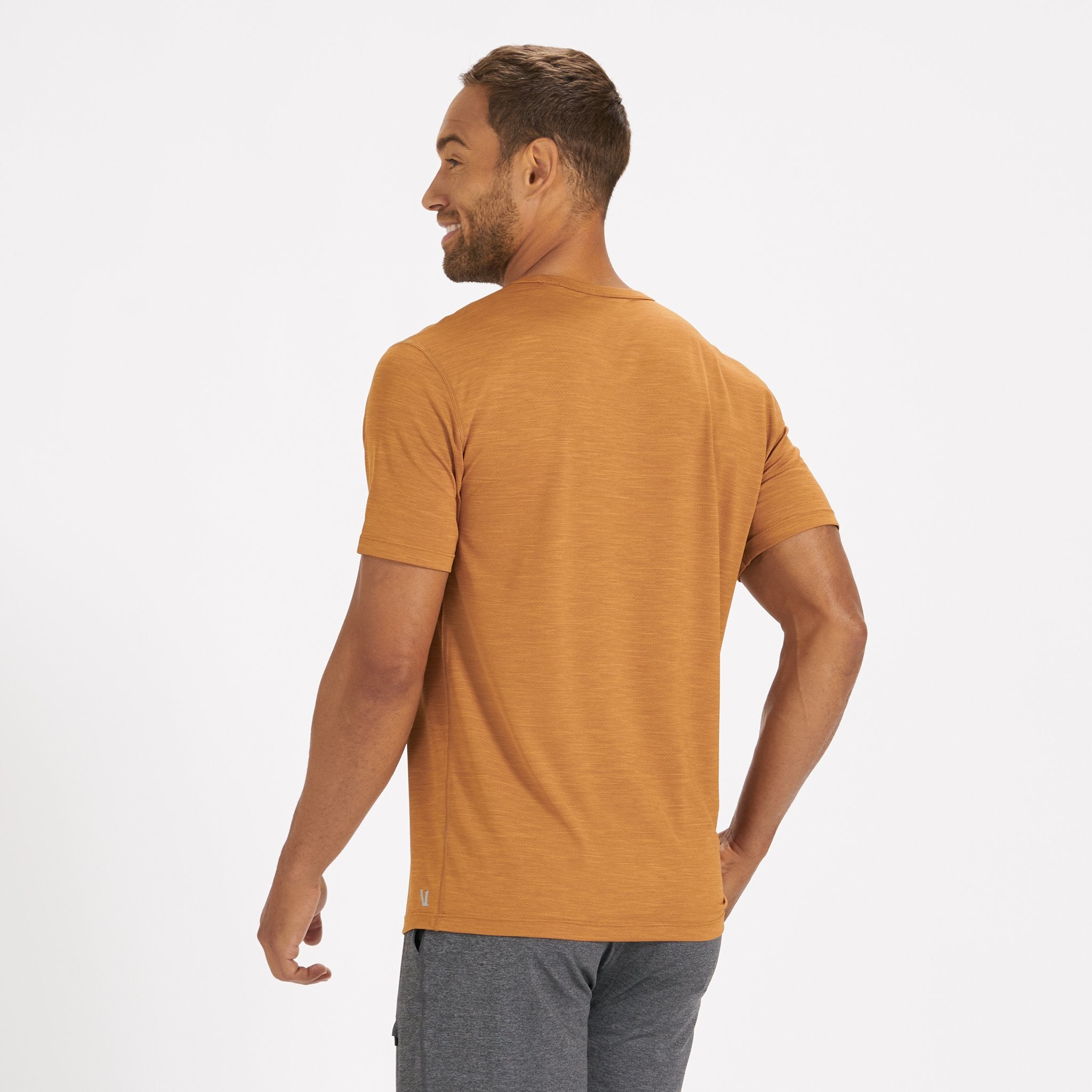 Zephyr Tee | Turmeric Heather - Image 2