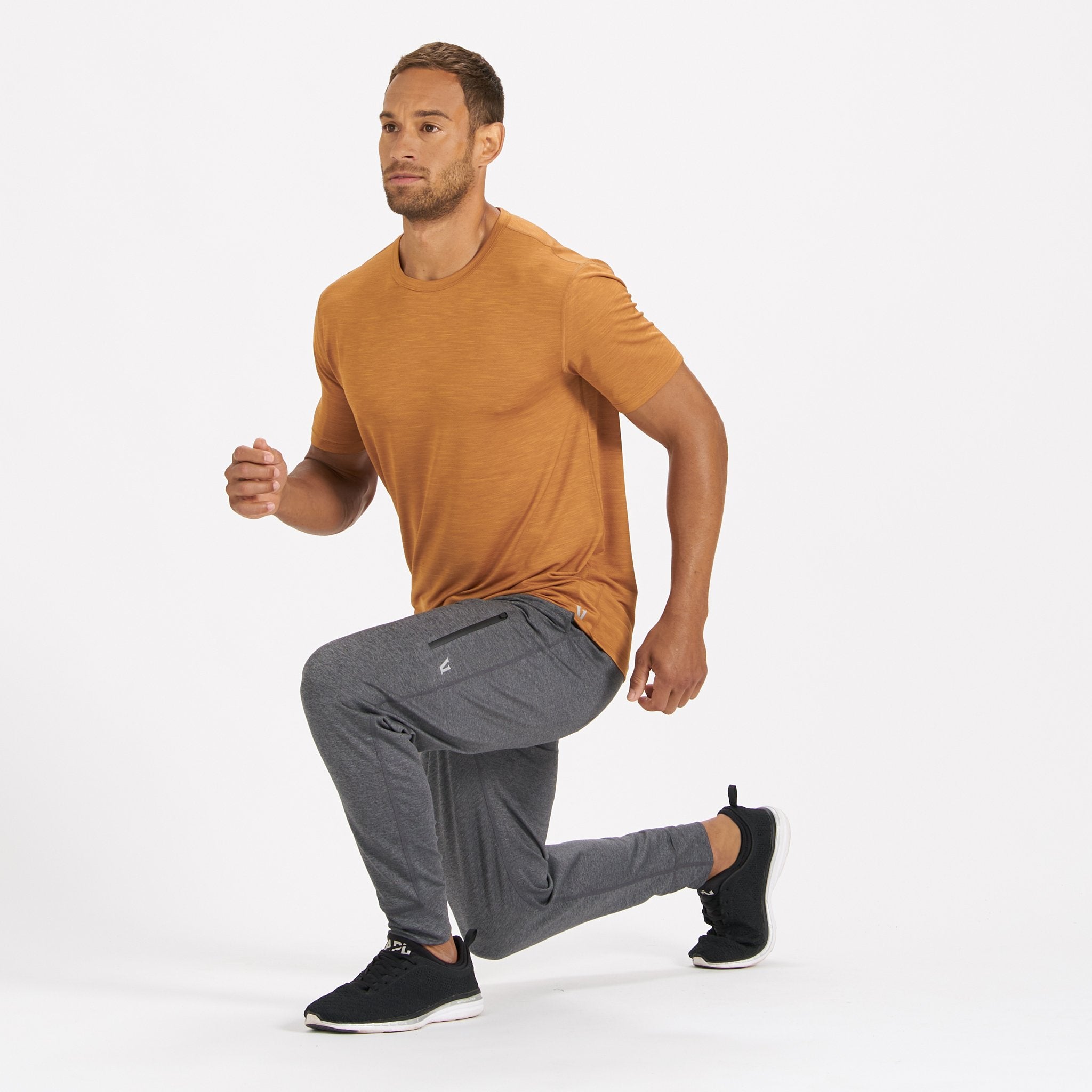 Zephyr Tee | Turmeric Heather - Image 4
