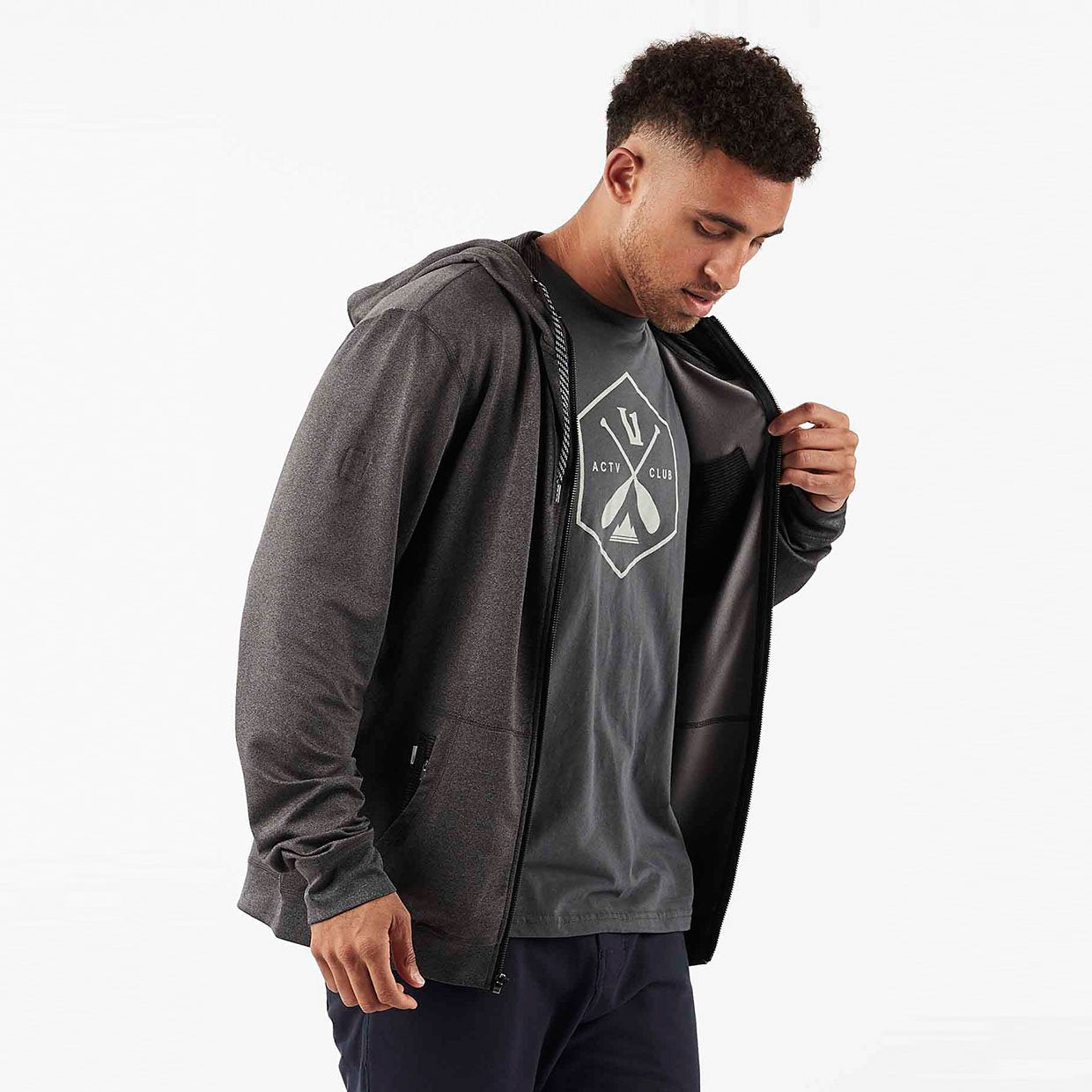 Movement Hoodie | Black Heather - Image 3