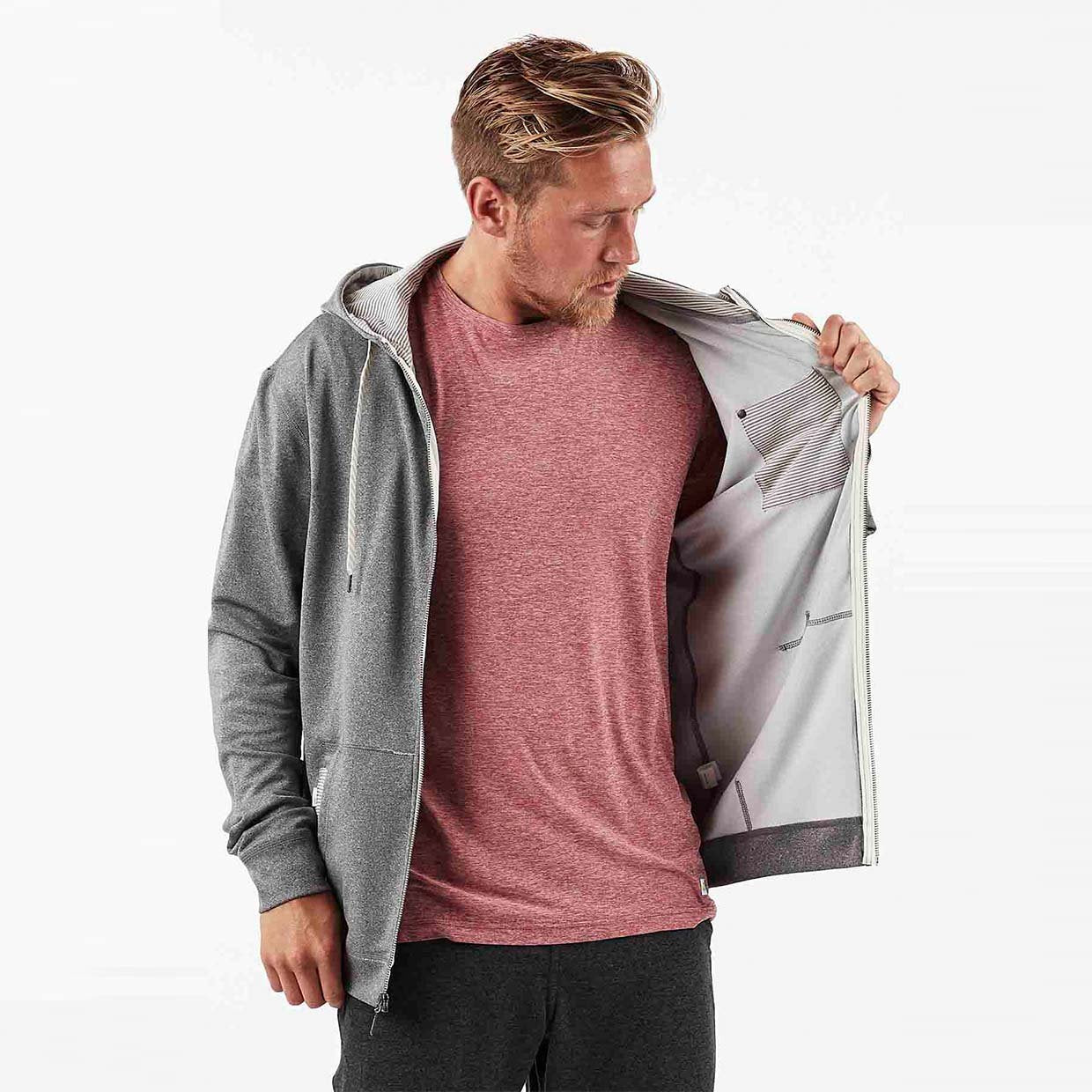 Movement Hoodie | Heather Grey - Image 3