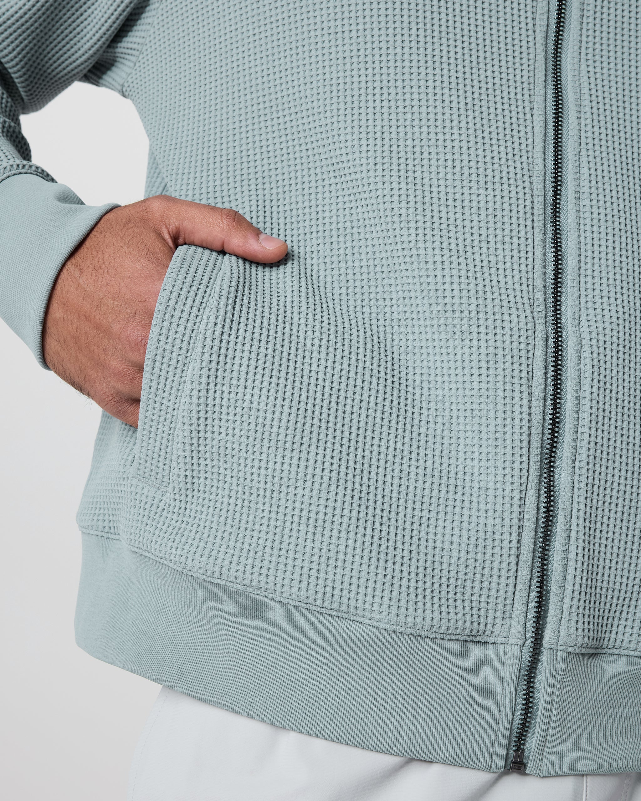 Jamestown Full Zip | Mist - Image 5