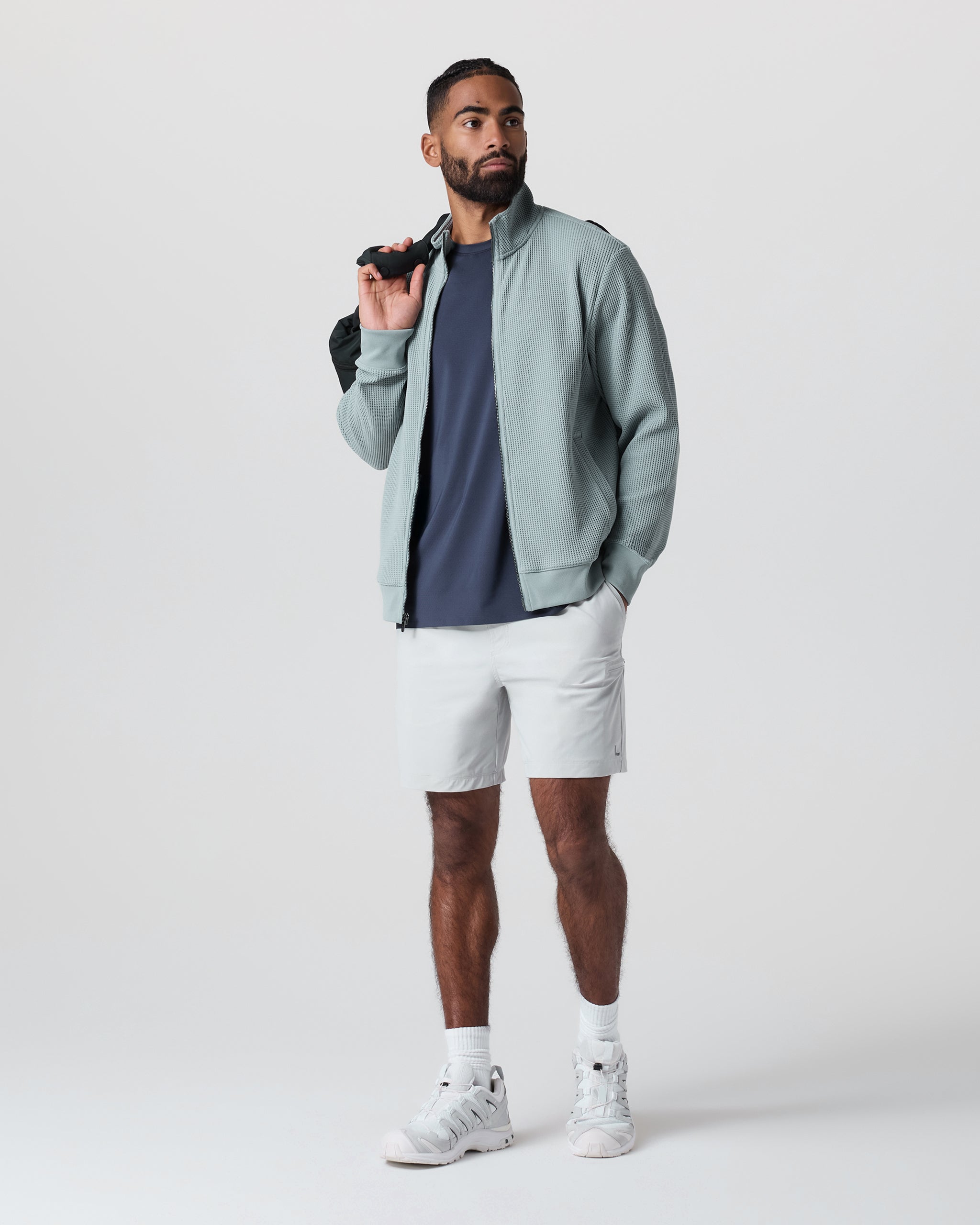 Jamestown Full Zip | Mist - Image 4