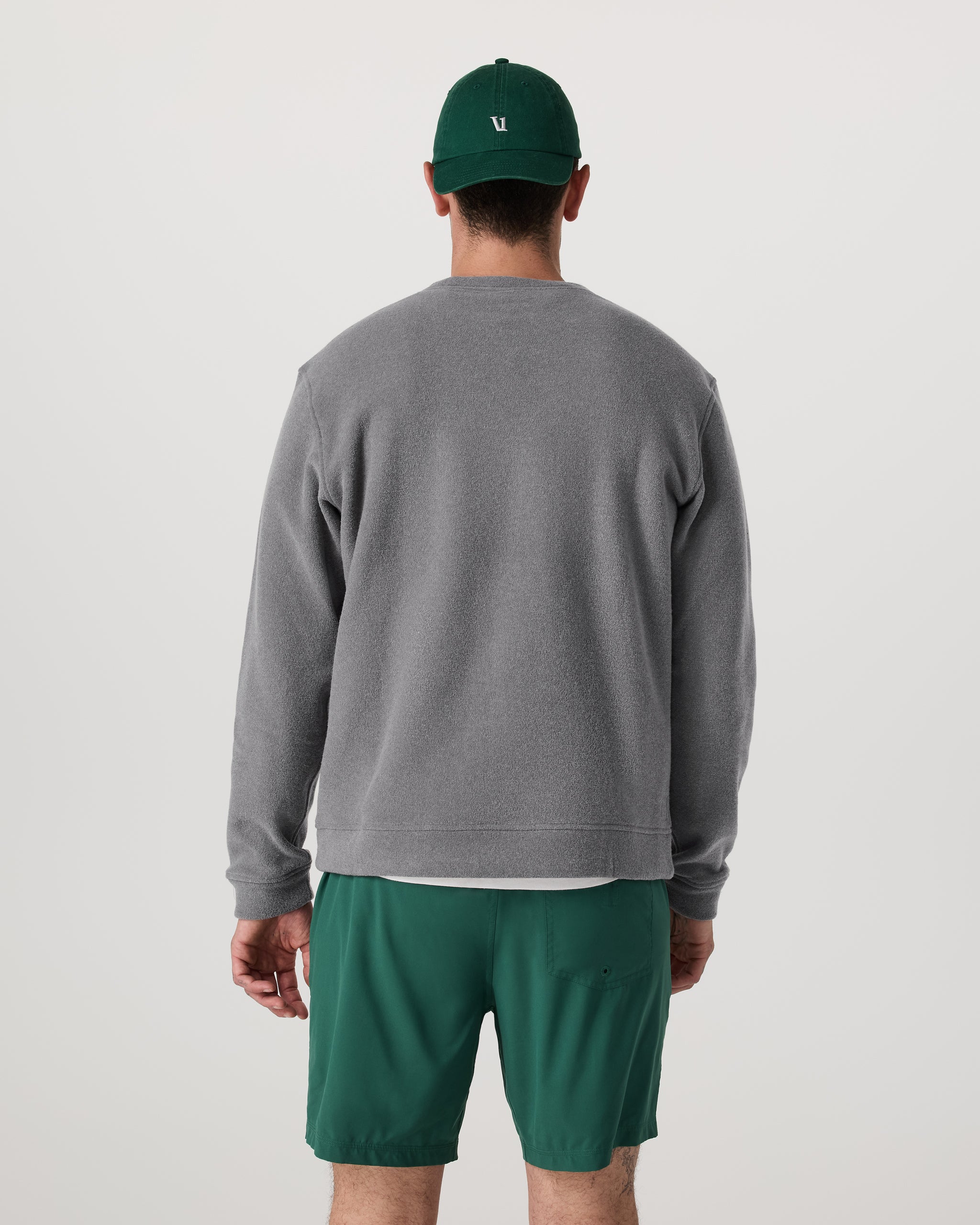 Beach Fleece Crew | Pinecone Heather - Image 3