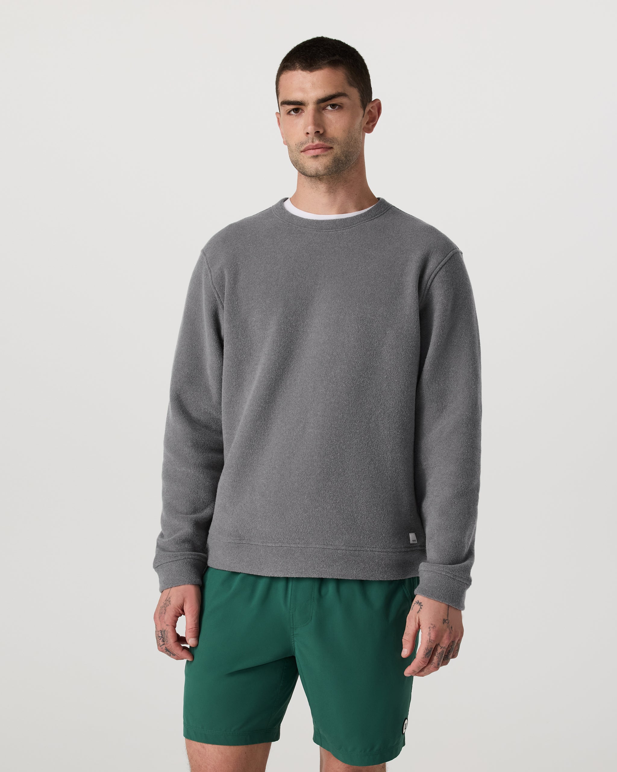 Beach Fleece Crew | Pinecone Heather - Image 4