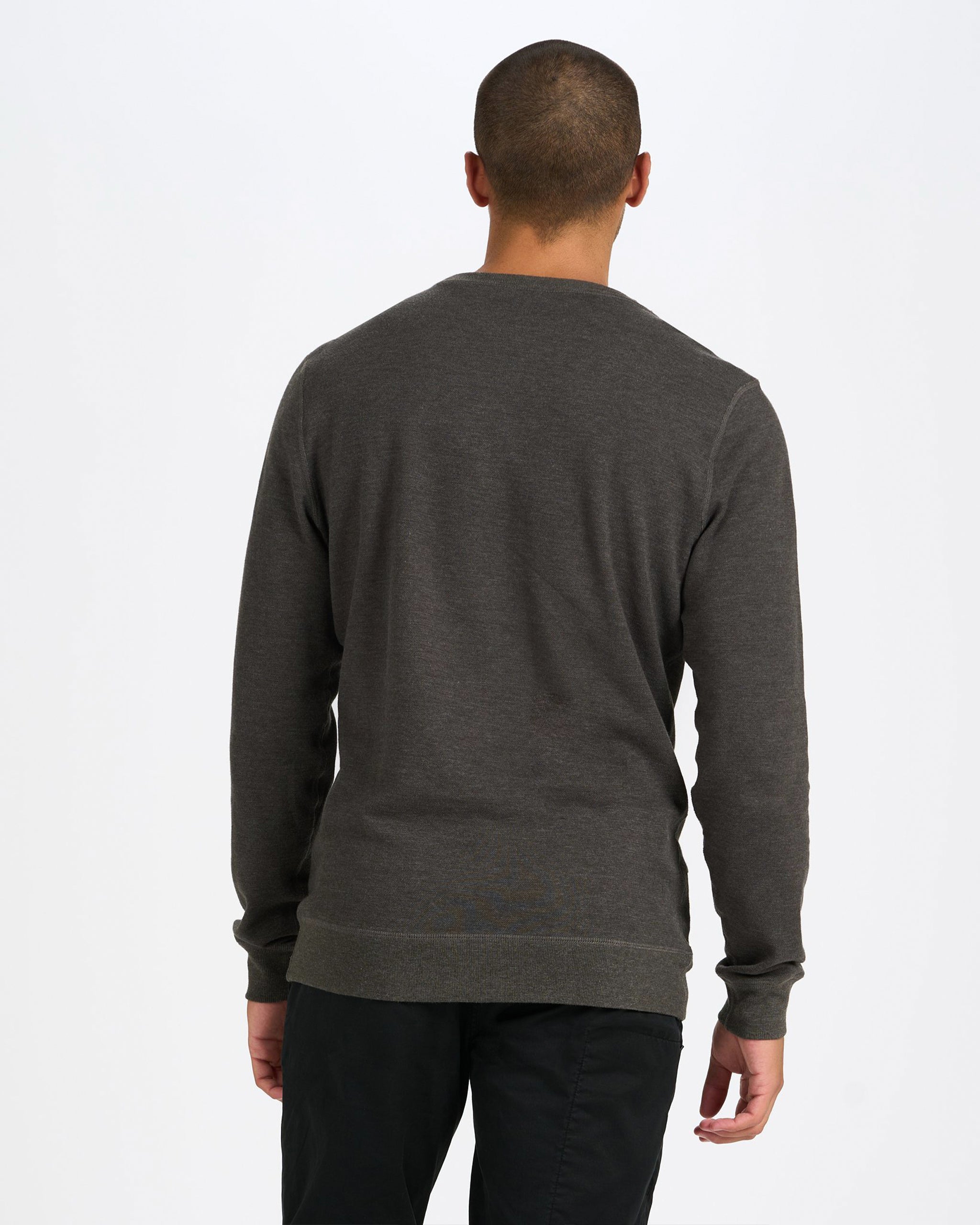 Jeffreys Pullover | Oregano Heather - Image 3