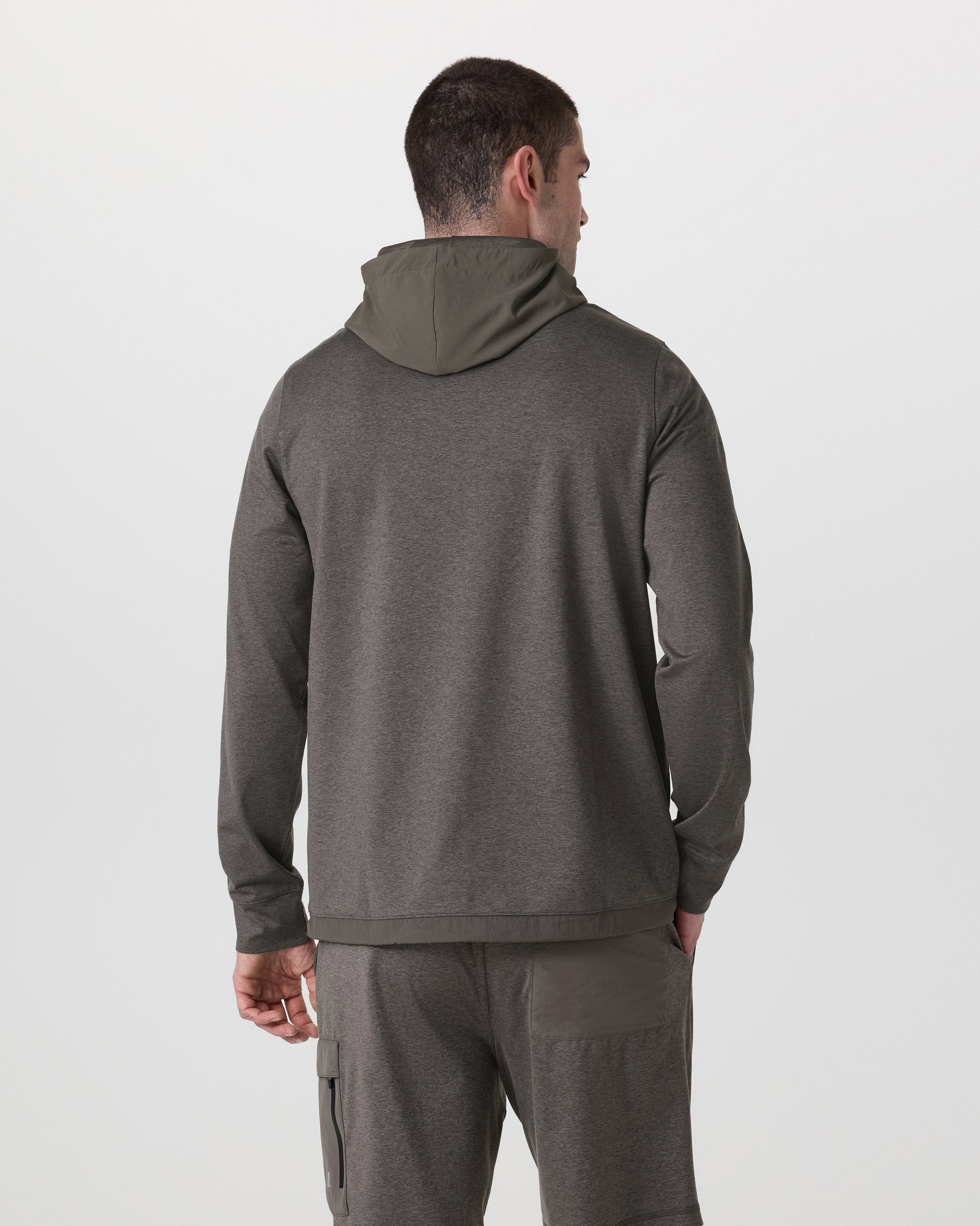 Sunday Element Hoodie | Warm Grey Heather - Image 3
