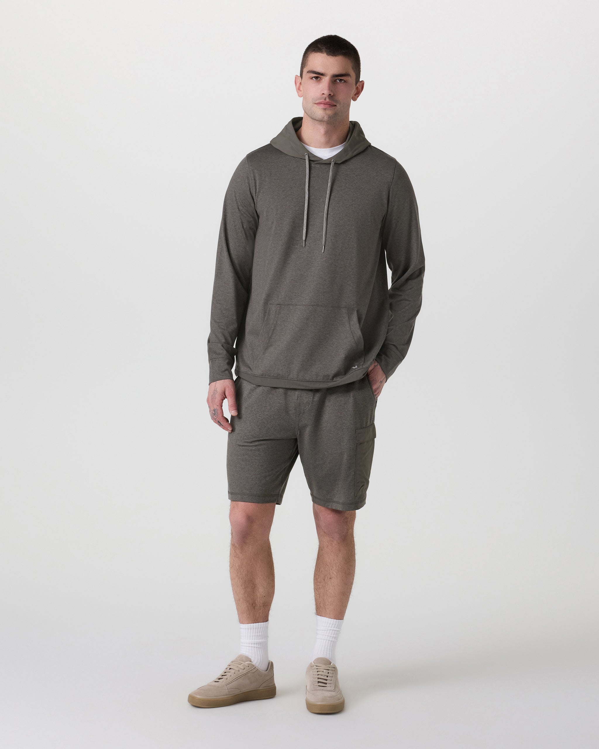 Sunday Element Hoodie | Warm Grey Heather - Image 4