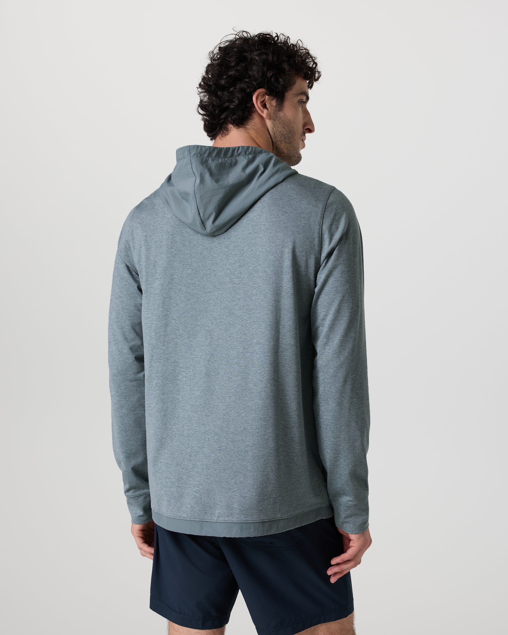 Sunday Element Hoodie | Dusty Blue Heather - Image 2