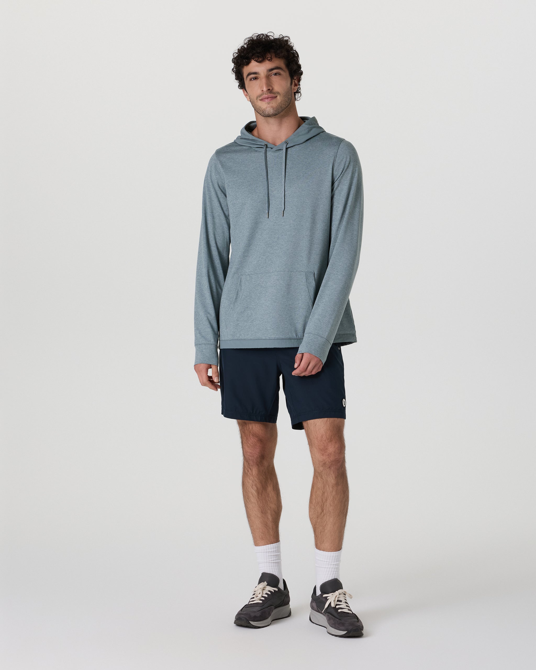 Sunday Element Hoodie | Dusty Blue Heather - Image 3