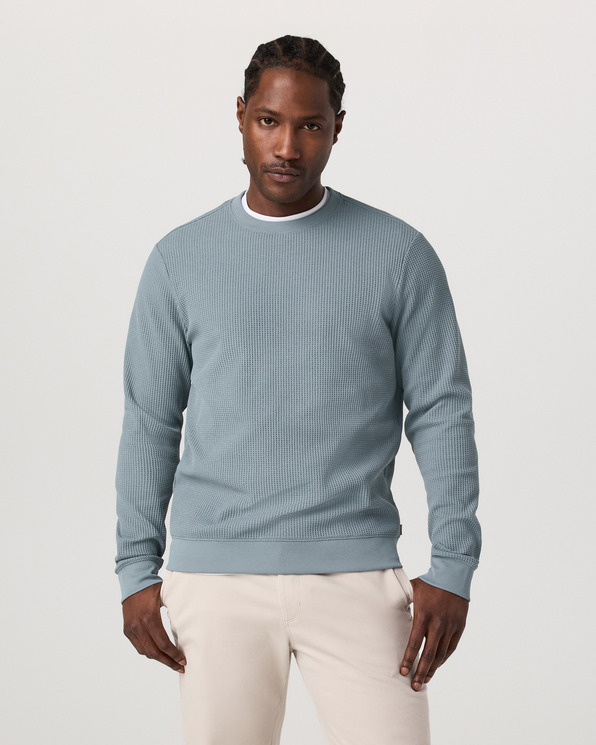 Tech Waffle Crew | Dusty Blue - Image 5