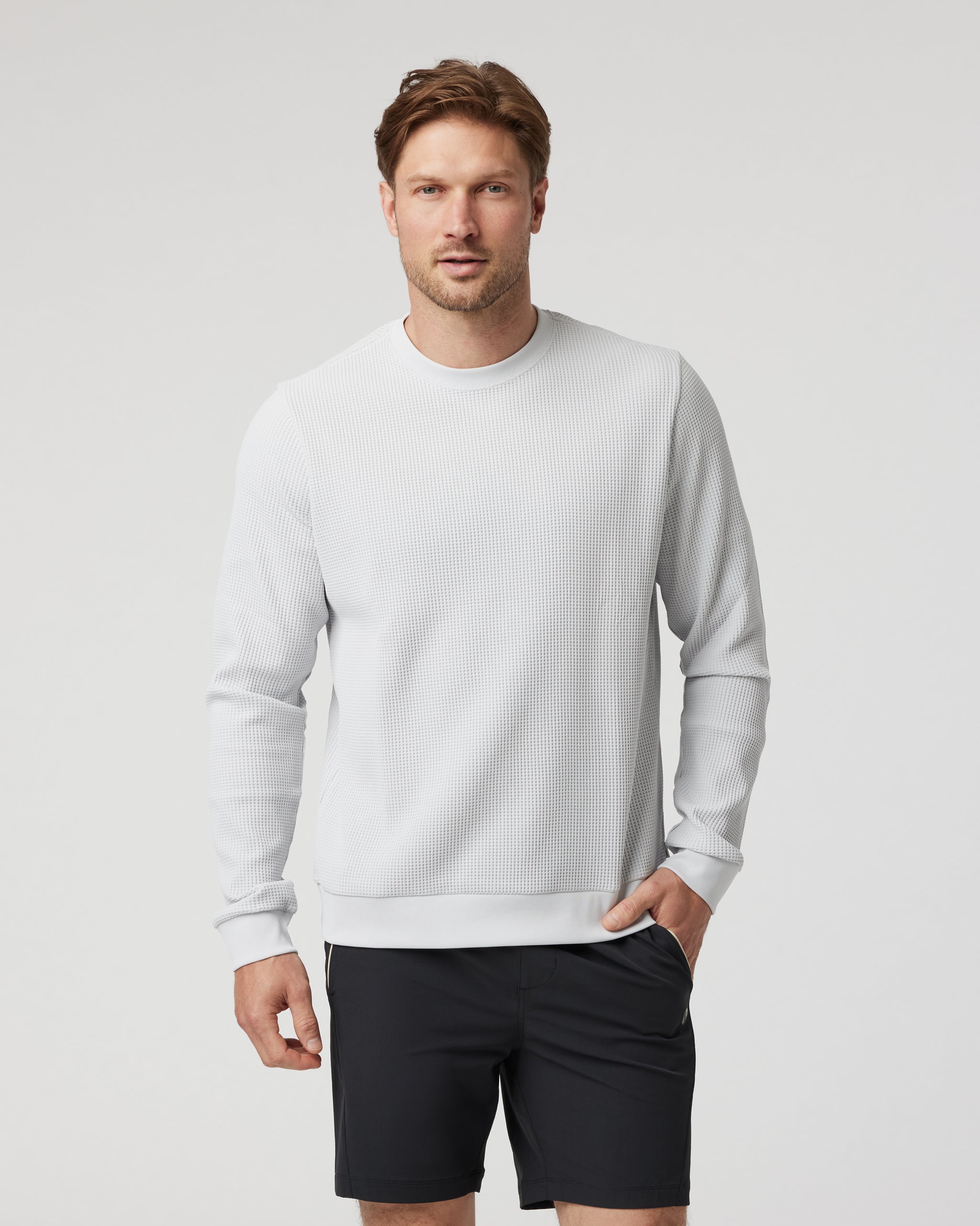 Tech Waffle Crew | Frost Grey - Image 5