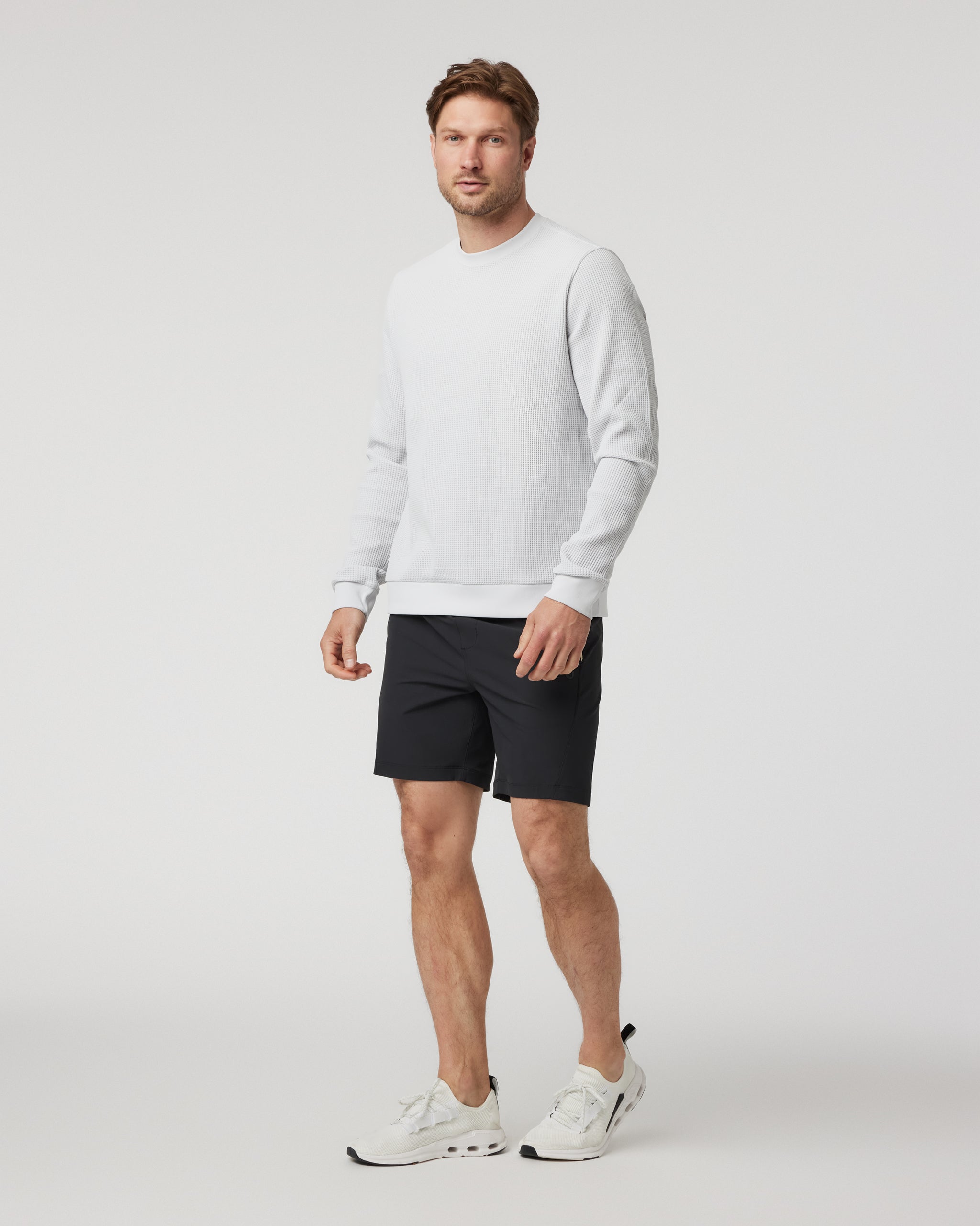 Tech Waffle Crew | Frost Grey - Image 4