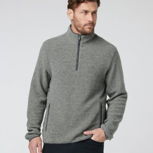 Plymouth Wool Pullover | Heather Grey
