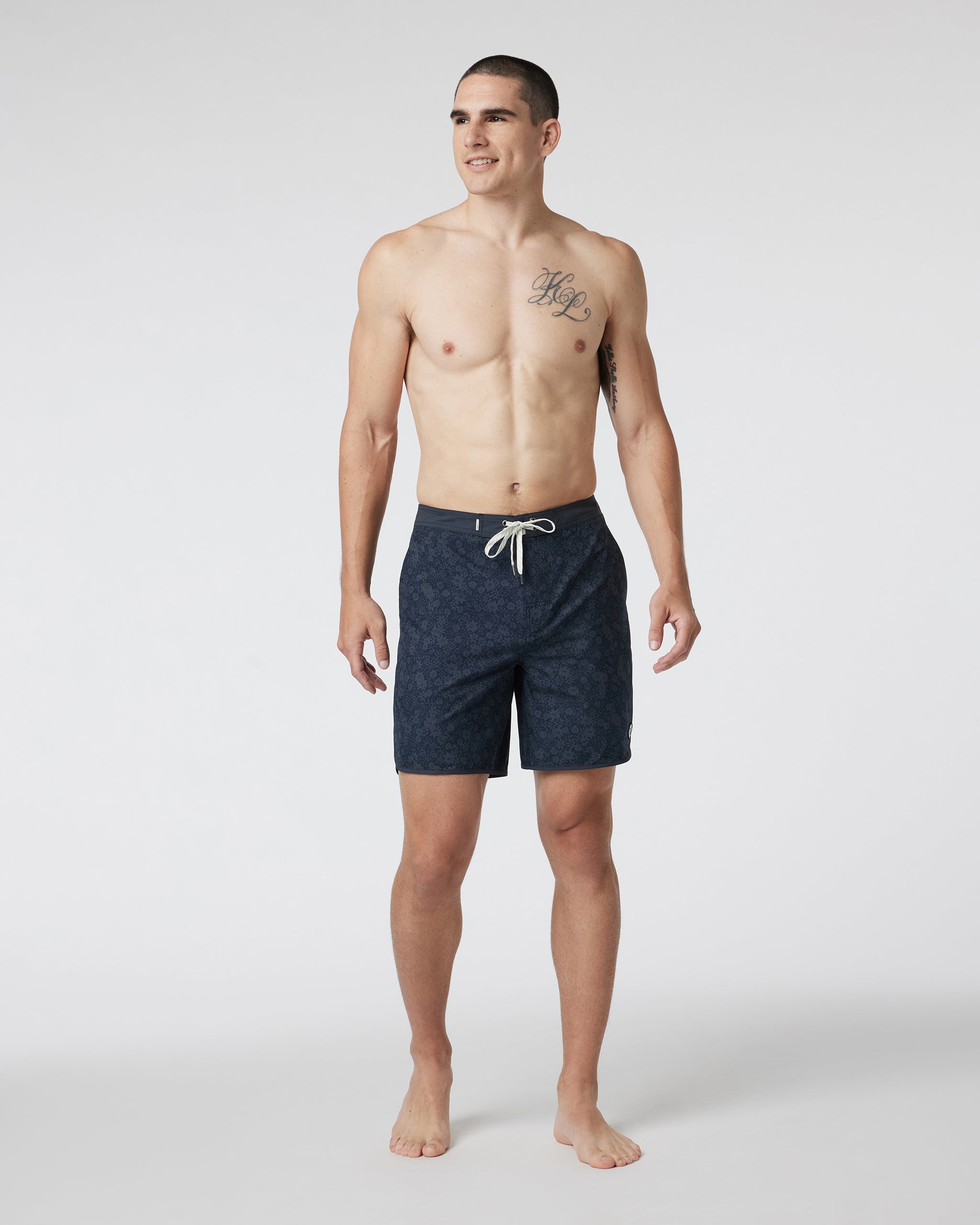 Cruise Boardshort | Navy Wildflower - Image 3