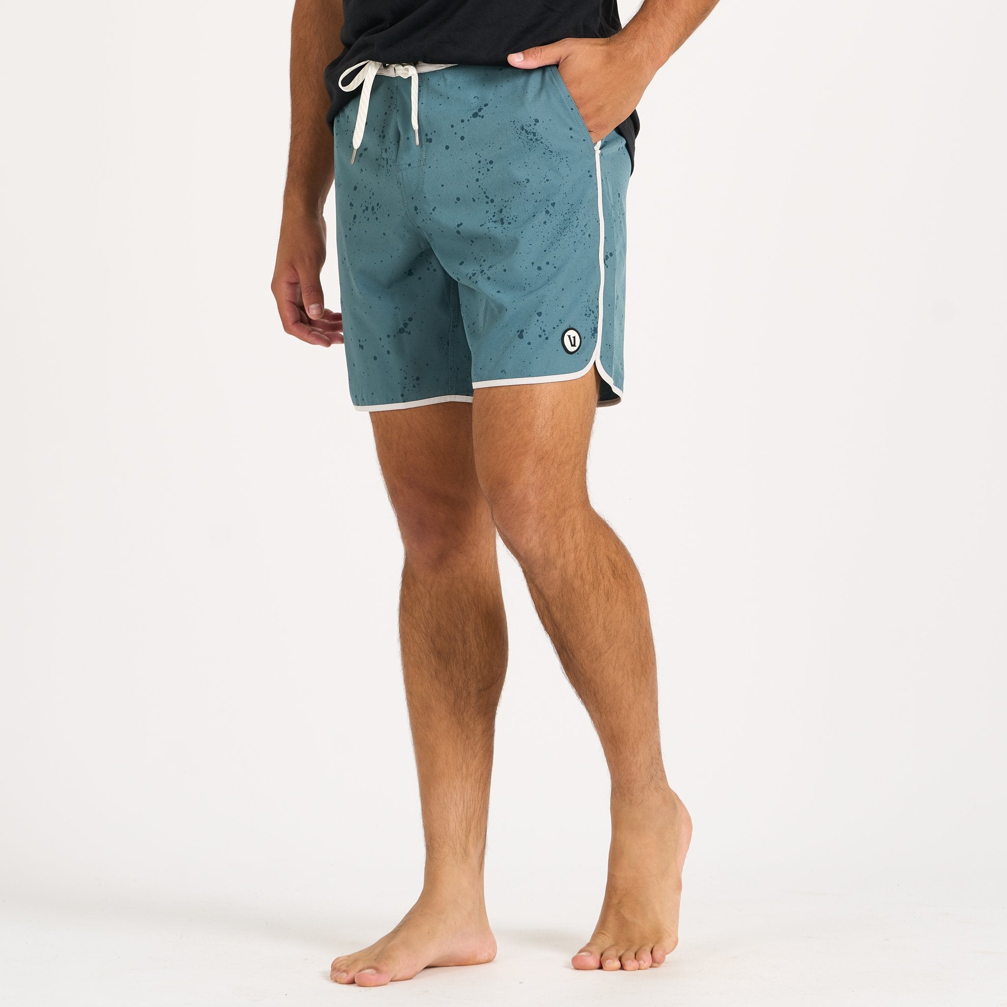Cruise Boardshort | Steel Blue Splatter - Image 2