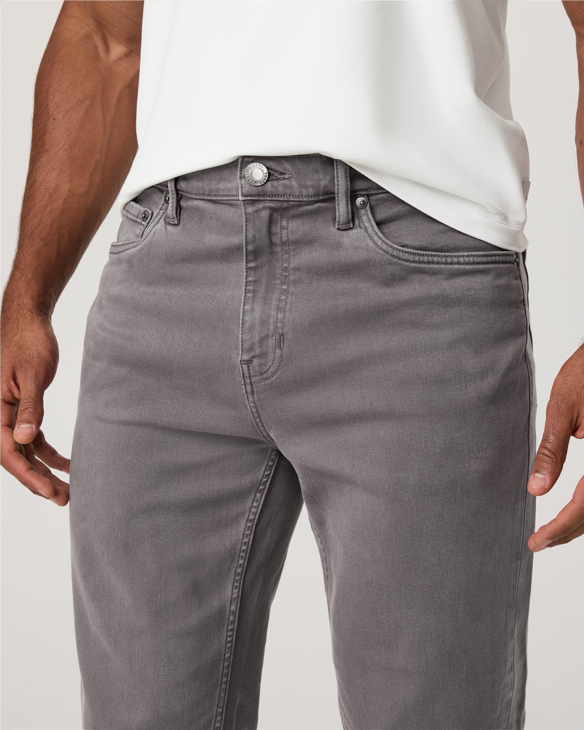 Benton Stretch Twill Pant Athletic Slim Fit 32 | Cavern Grey - Image 2