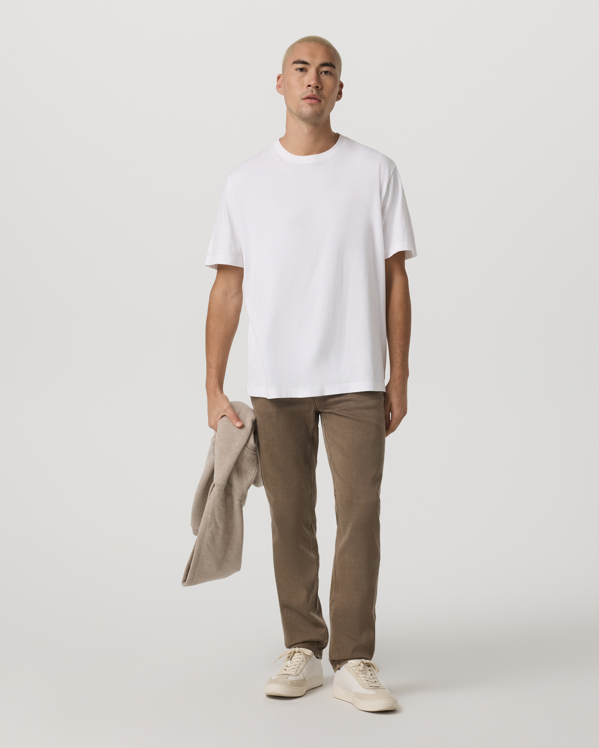 Benton Stretch Twill Pant Athletic Slim Fit 30 | Peppercorn - Image 4