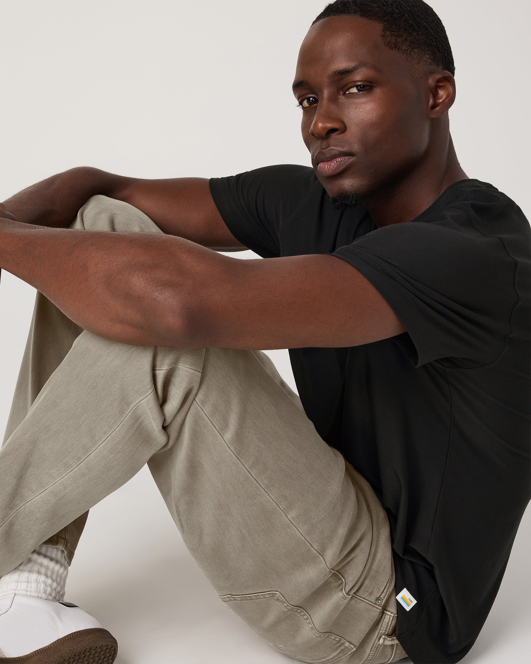 Benton Stretch Twill Pant Athletic Slim Fit 30 | Taupe - Image 5