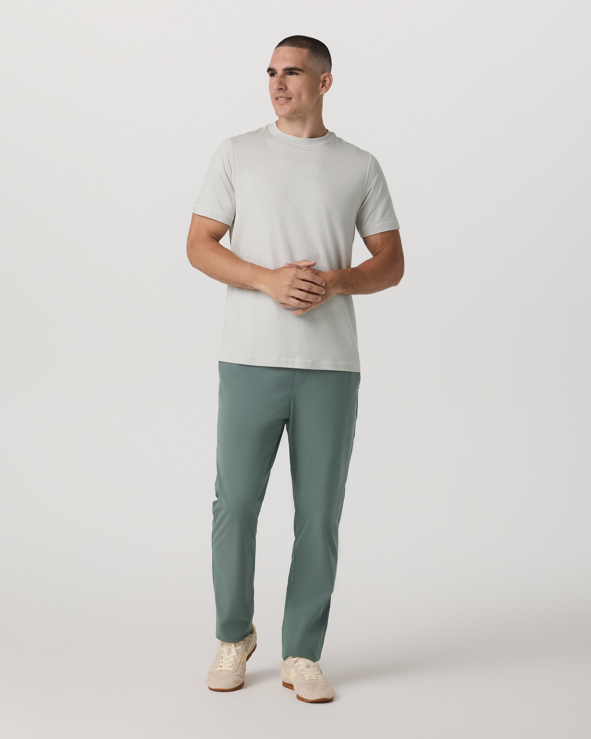 Vuori Meta™ Elastic Waist Pant Classic Fit 32 | Marsh - Image 5