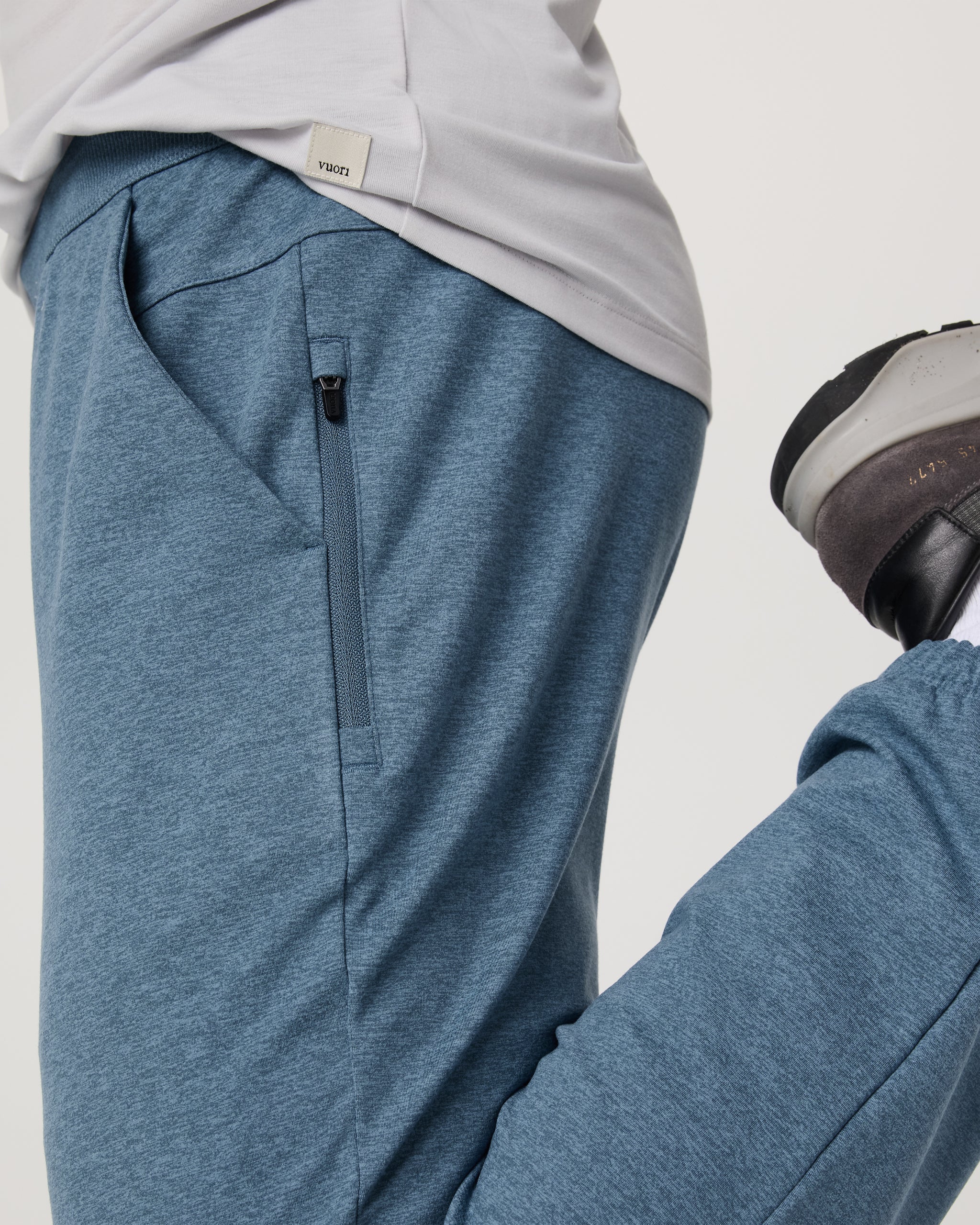 Coronado Sweatpant - Long | Pool Blue Heather - Image 2