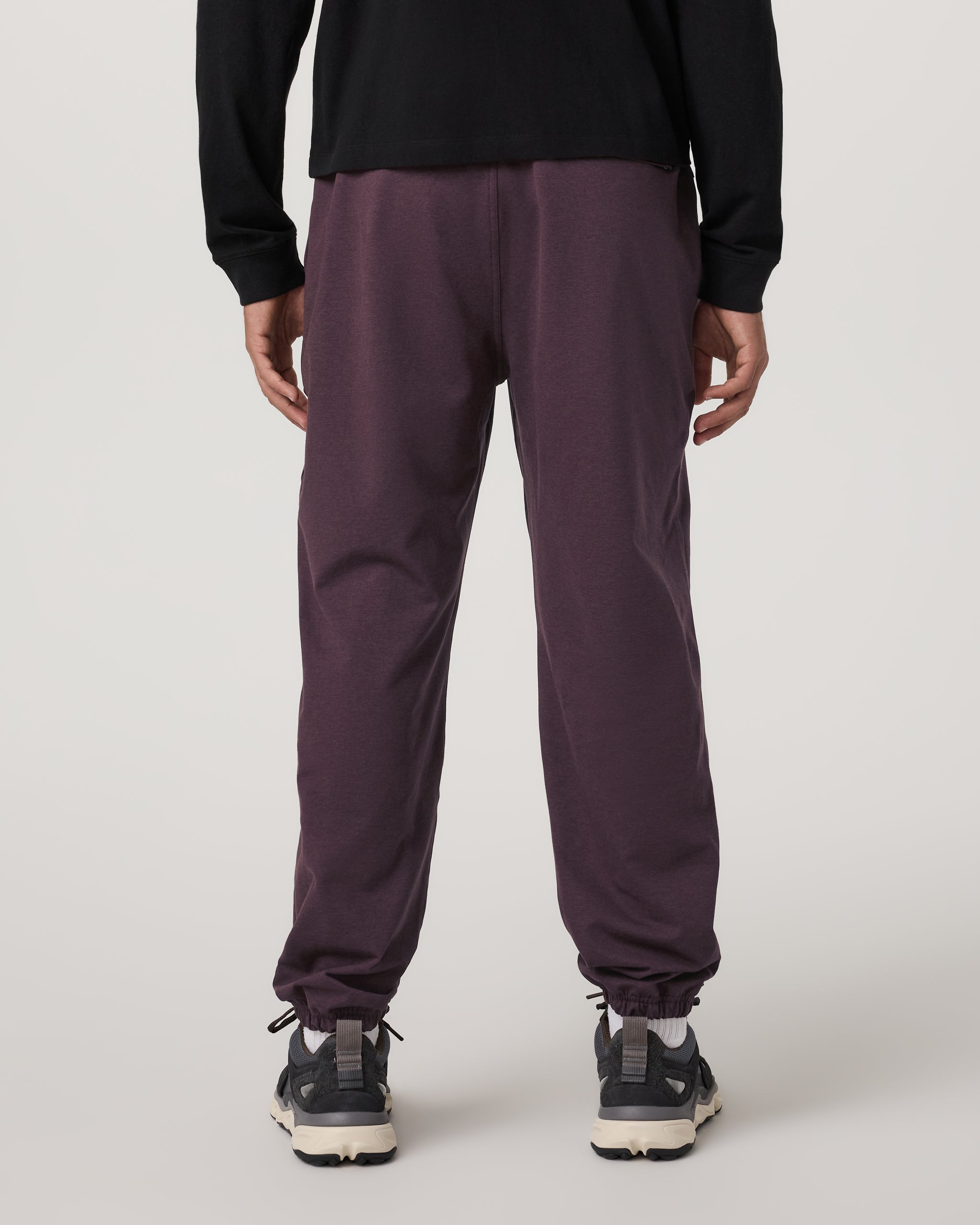 Coronado Sweatpant - Long | Raisin Heather - Image 3