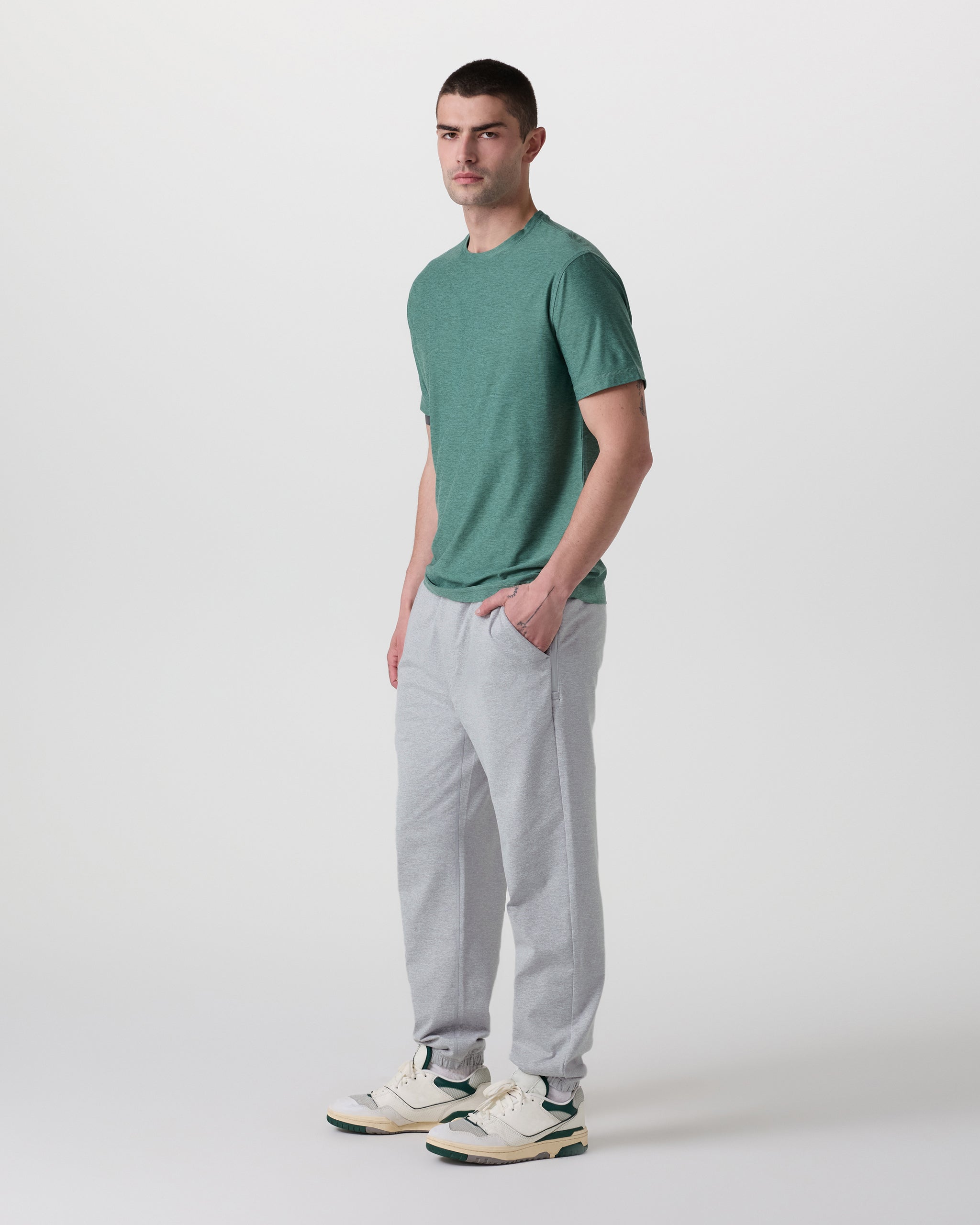 Coronado Sweatpant | Light Heather Grey - Image 3