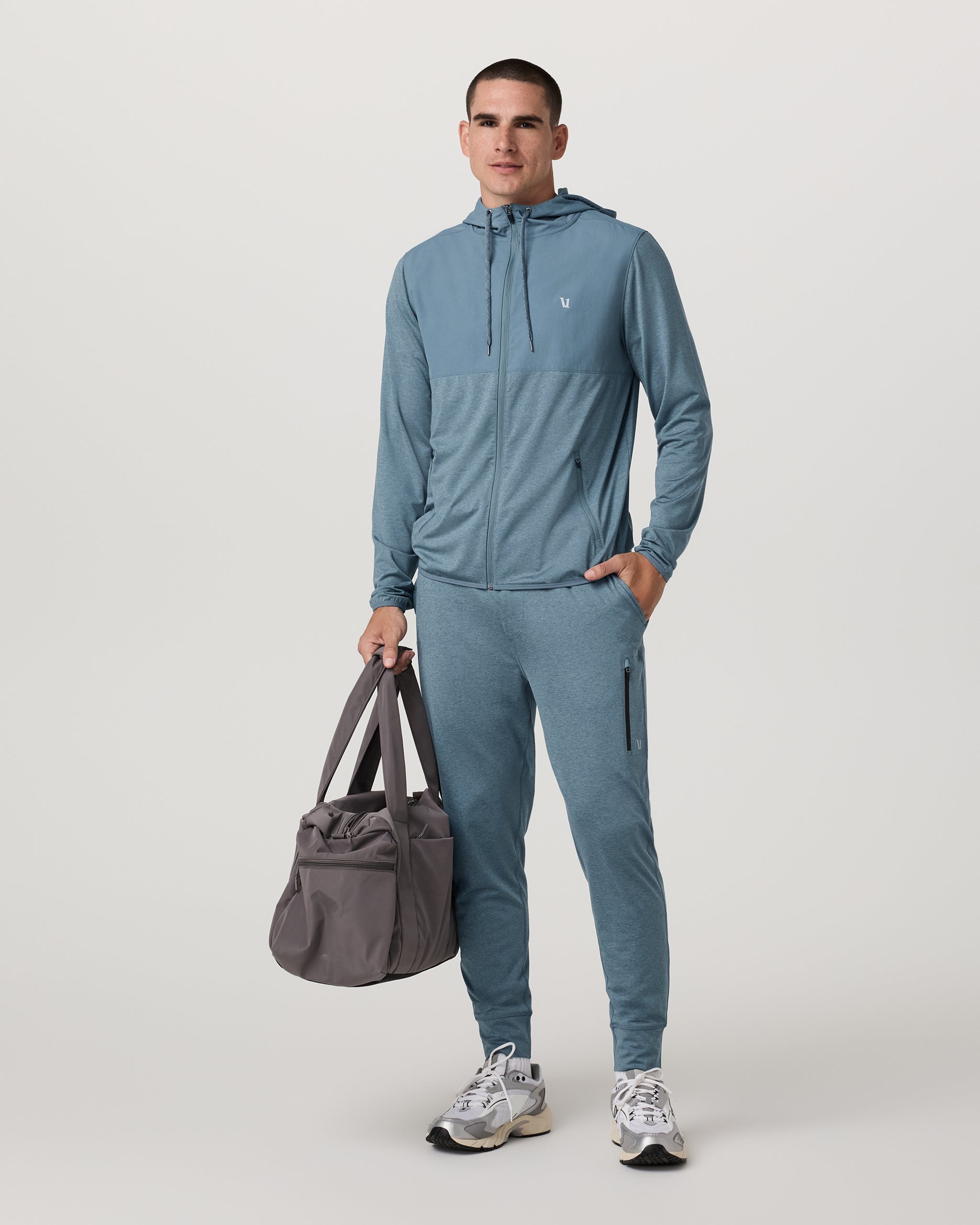 Sunday Performance Jogger | Smoke Blue Heather - Image 4