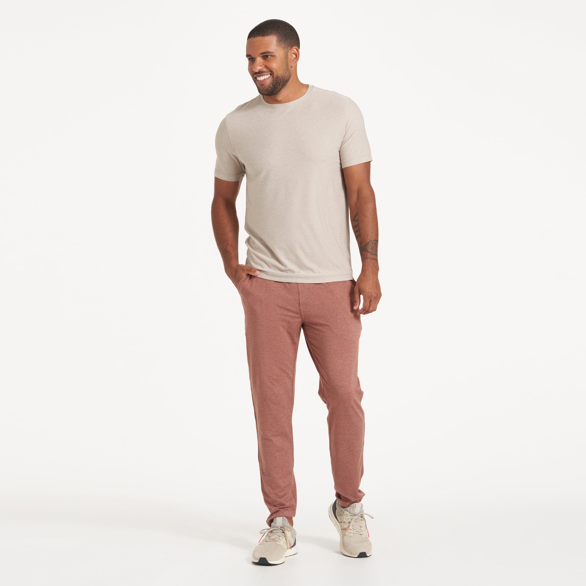 Ponto Performance Pant 30 | Terracotta Heather - Image 4