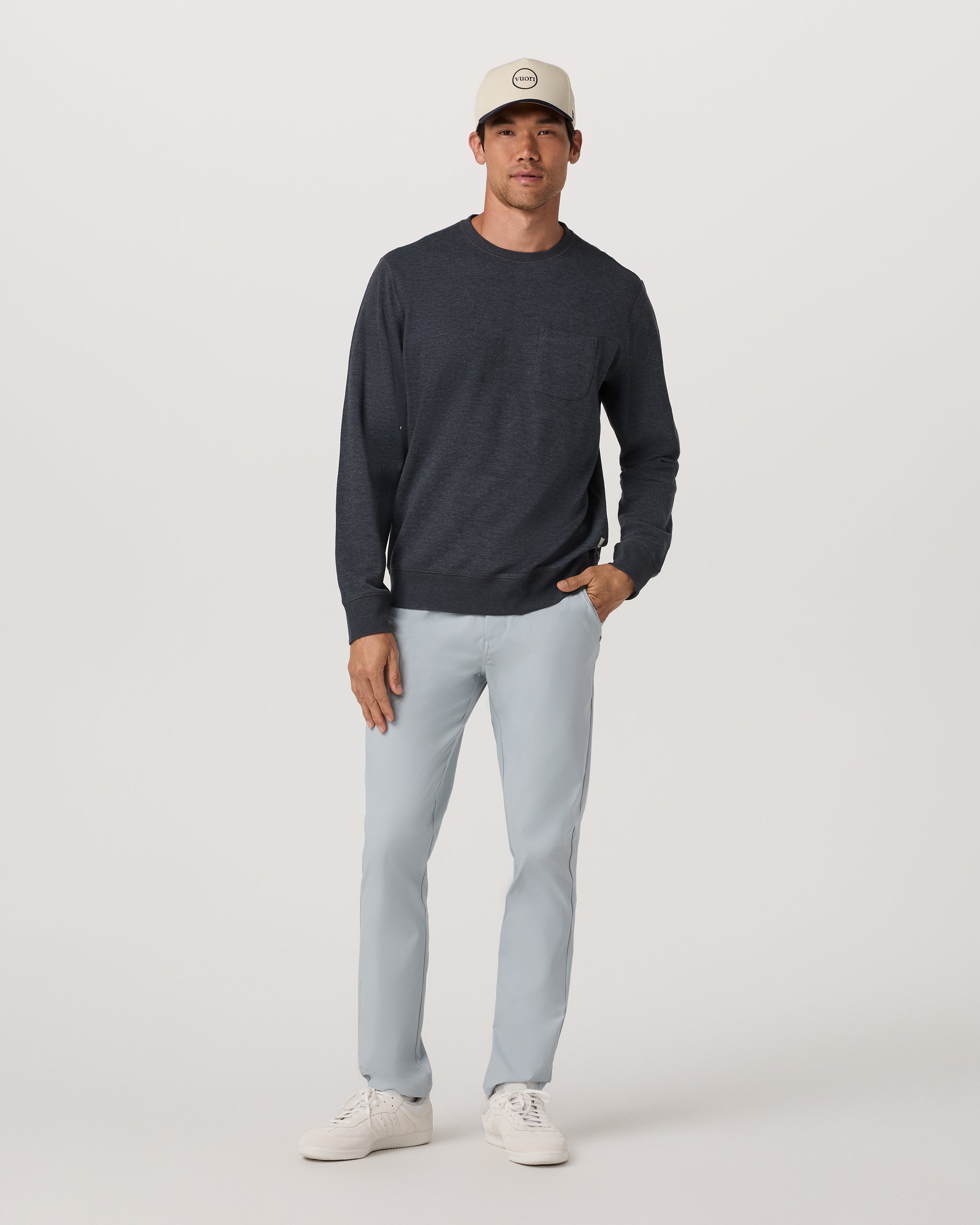 Cascade Tech Chino Pant Athletic Slim Fit 30 | Blue Haze - Image 4