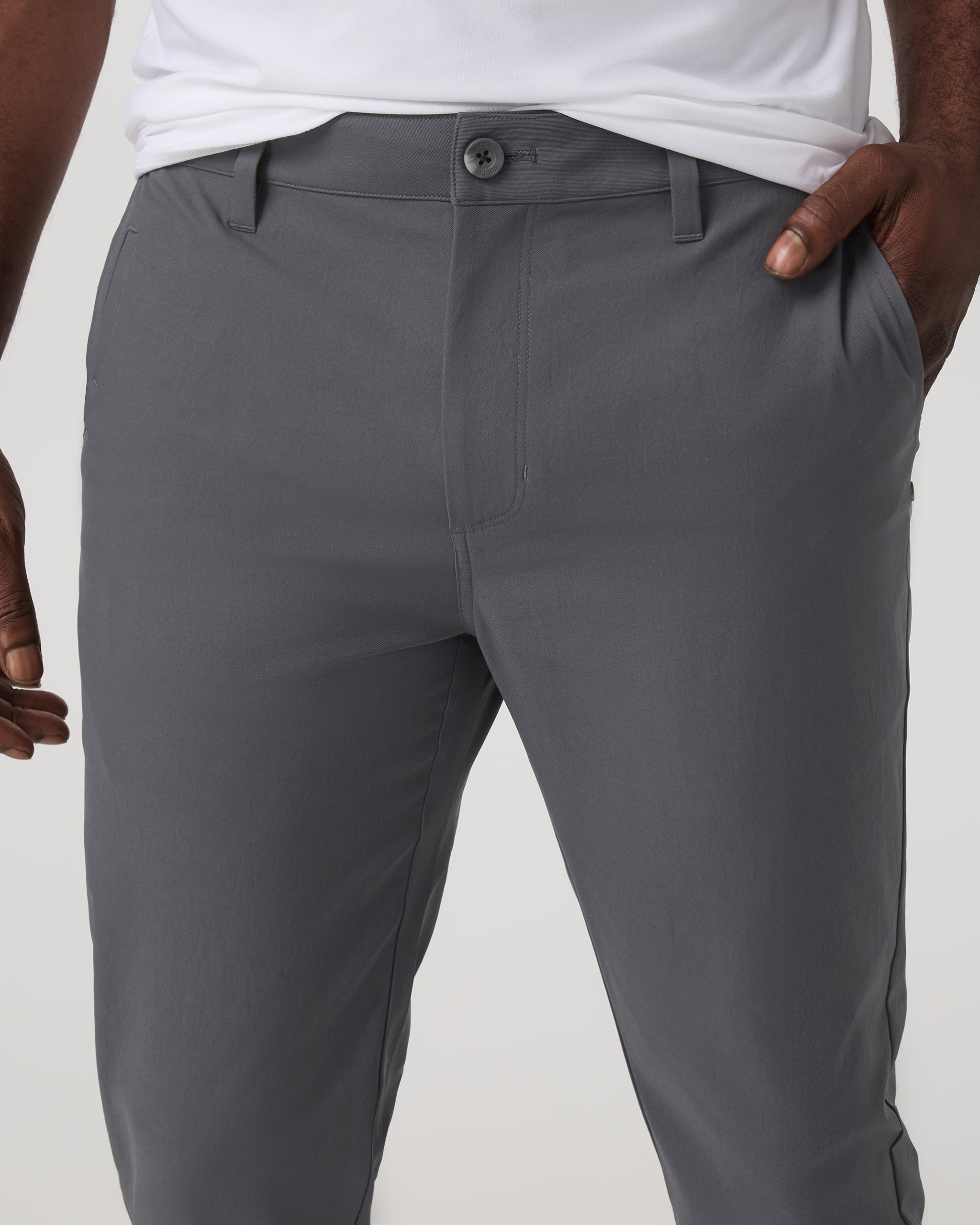 Cascade Tech Chino Pant Athletic Slim Fit 32 | Charcoal - Image 2