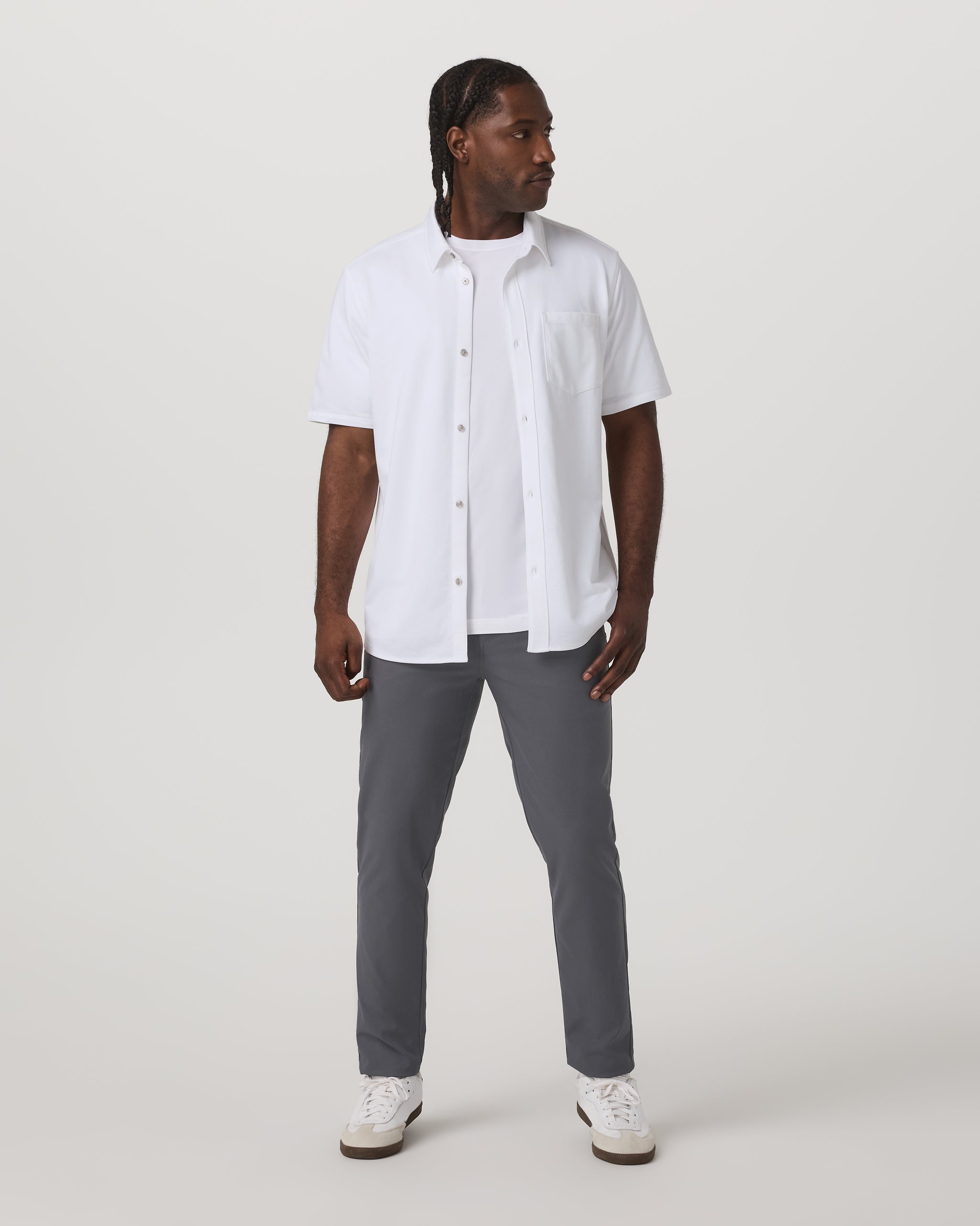 Cascade Tech Chino Pant Athletic Slim Fit 32 | Charcoal - Image 5