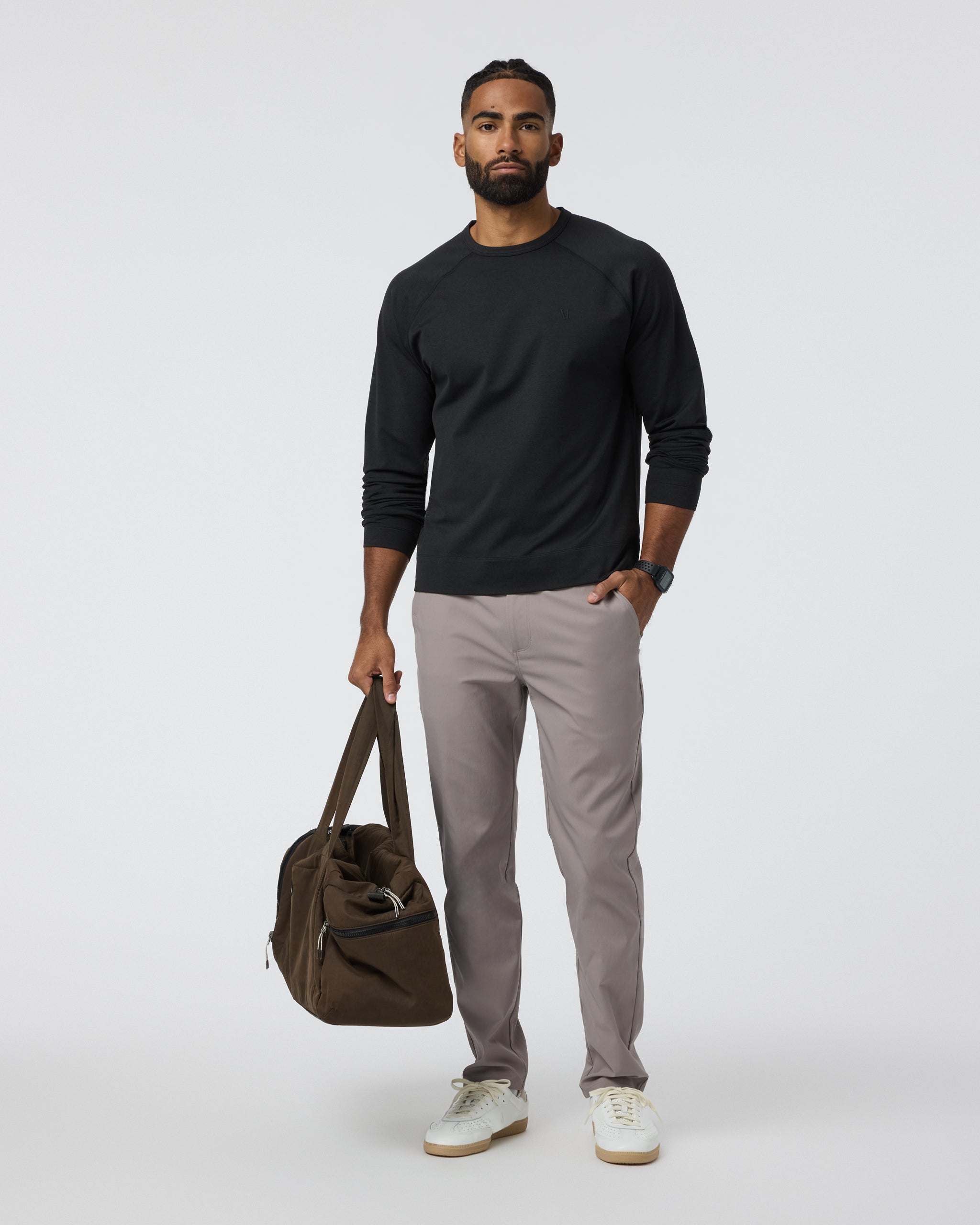 Cascade Tech Chino Pant Athletic Slim Fit 32 | Mocha - Image 3