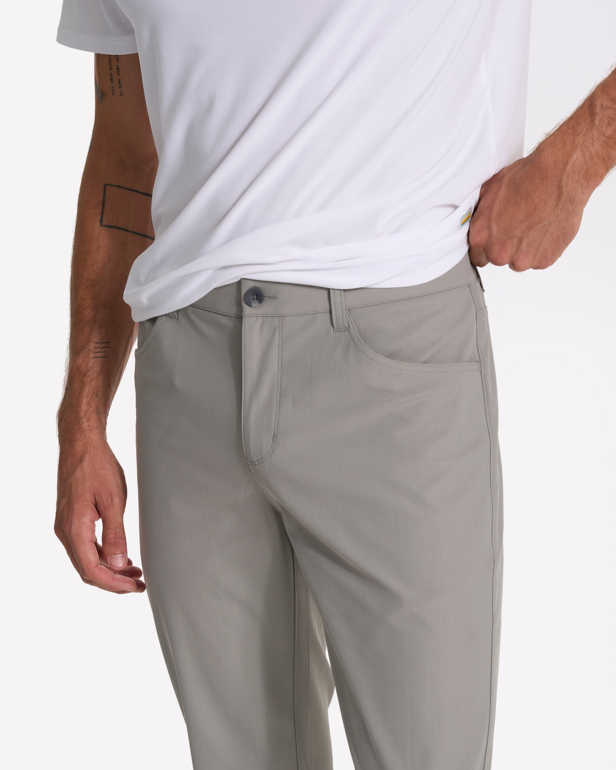 Vuori Meta™ Pant Athletic Slim Fit 34 | Driftwood - Image 2
