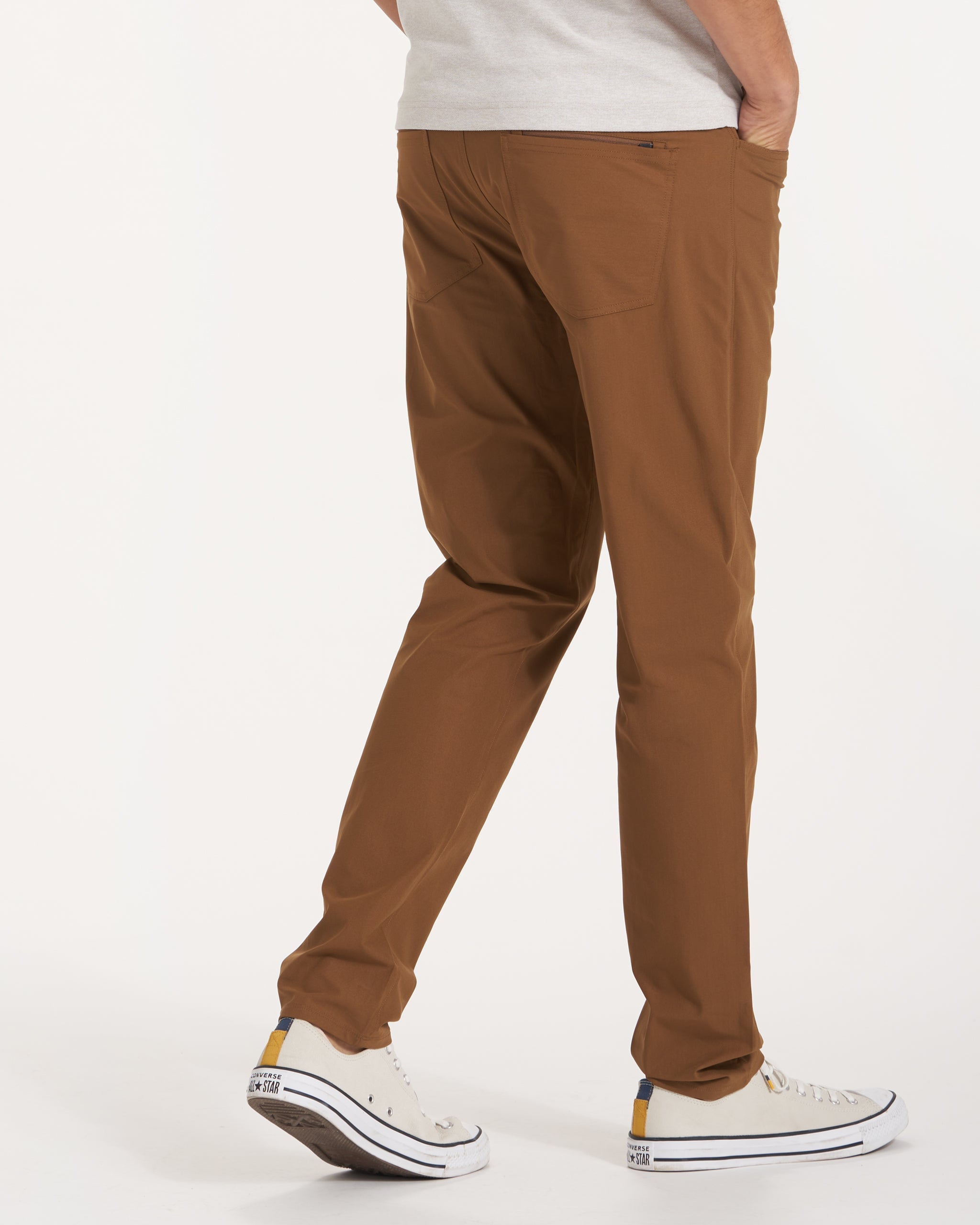 Vuori Meta™ Pant Athletic Slim Fit 30 | Tobacco - Image 3