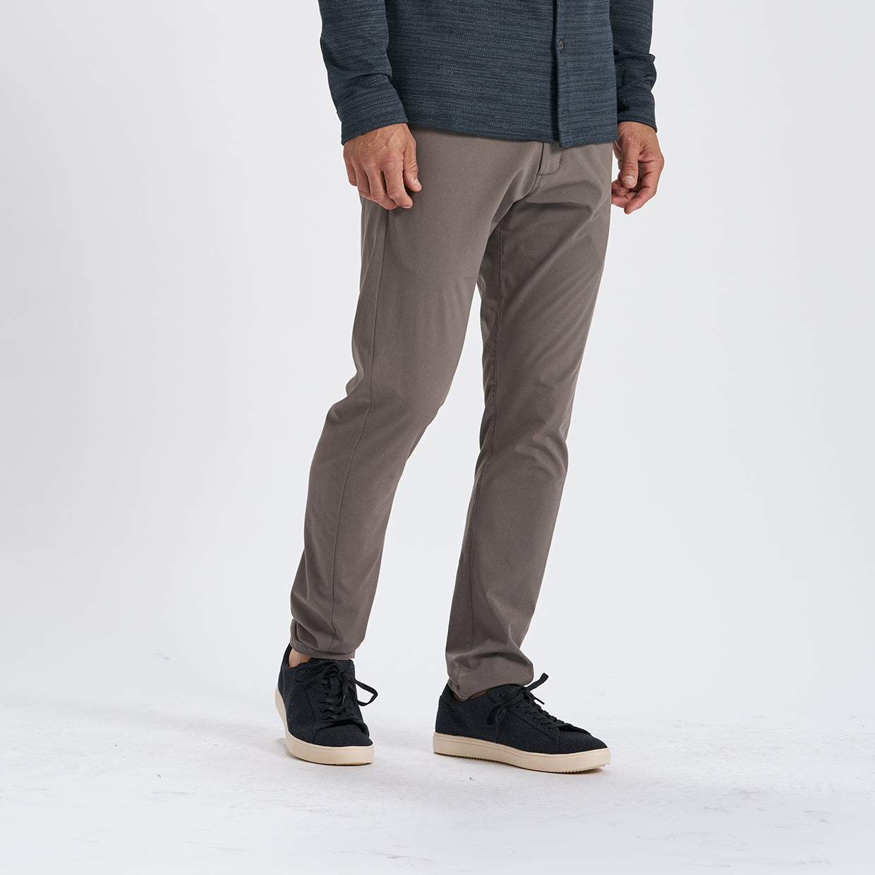 Aim Pant | Cocoa Linen Texture - Image 2